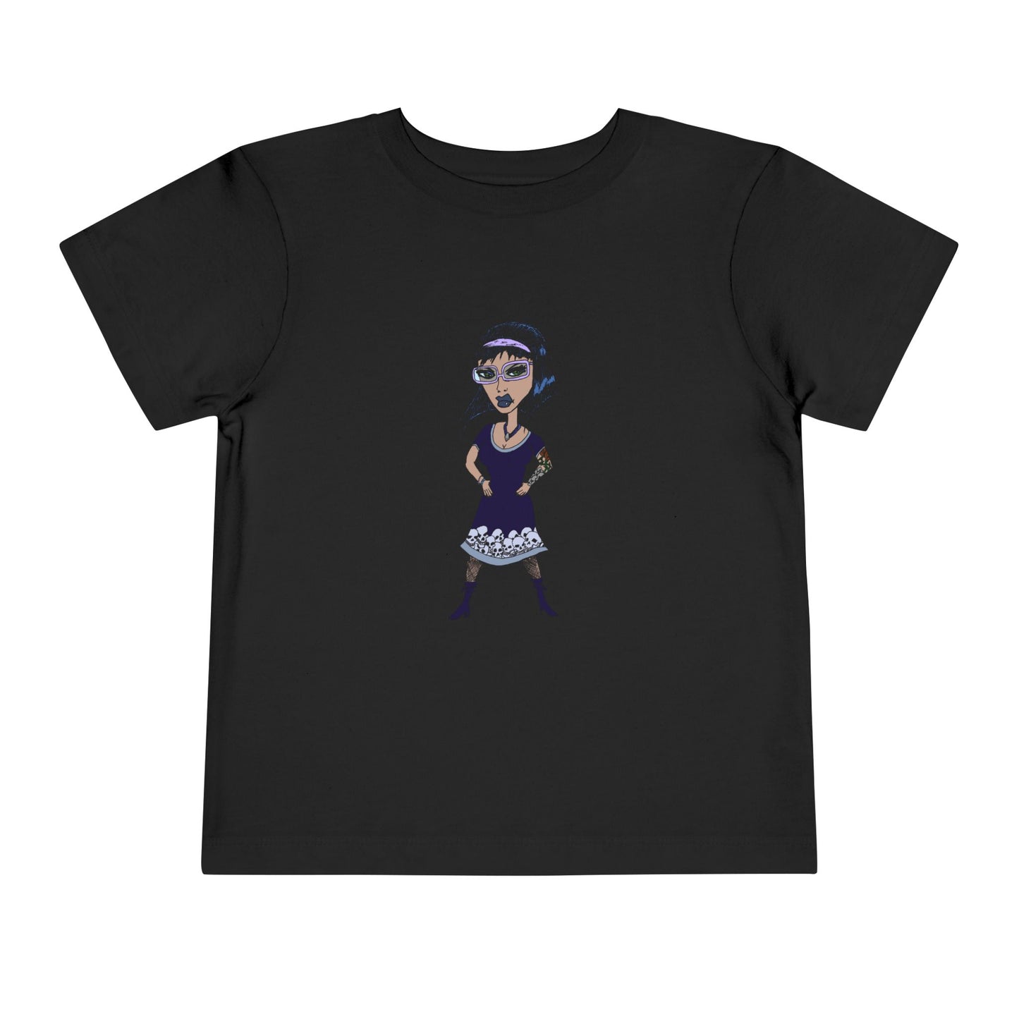 Goth Girl Toddler Tee