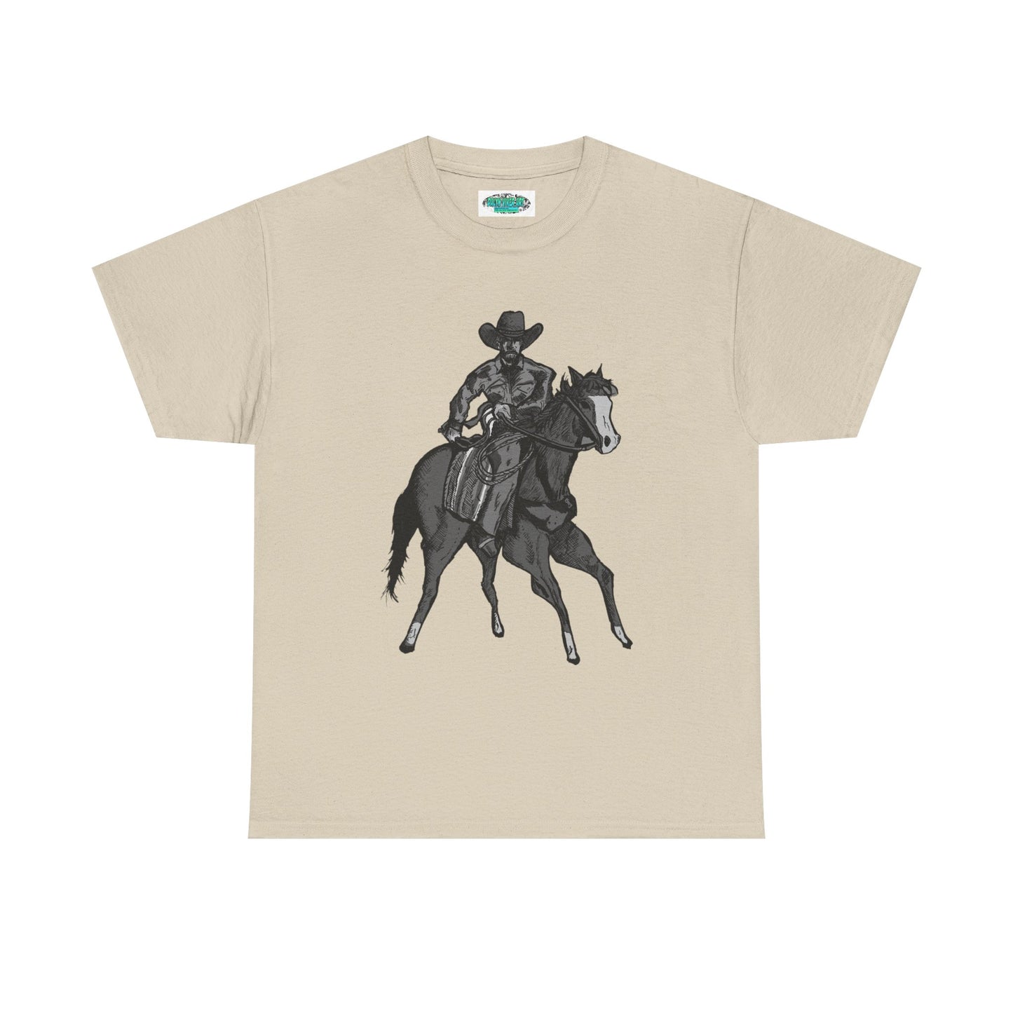 Cowboy on Horseback T‑Shirt — Vintage Western Rodeo Tee