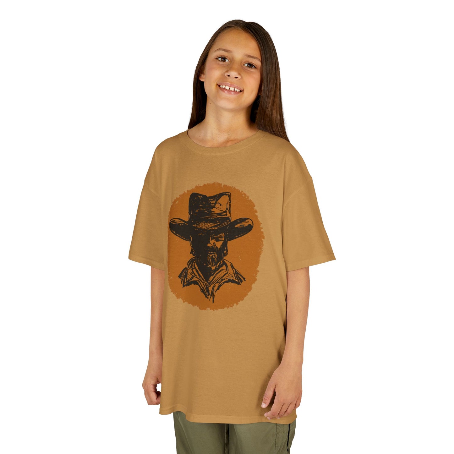 Southwestern Cowboy Kids Heavy Cotton™ Tee