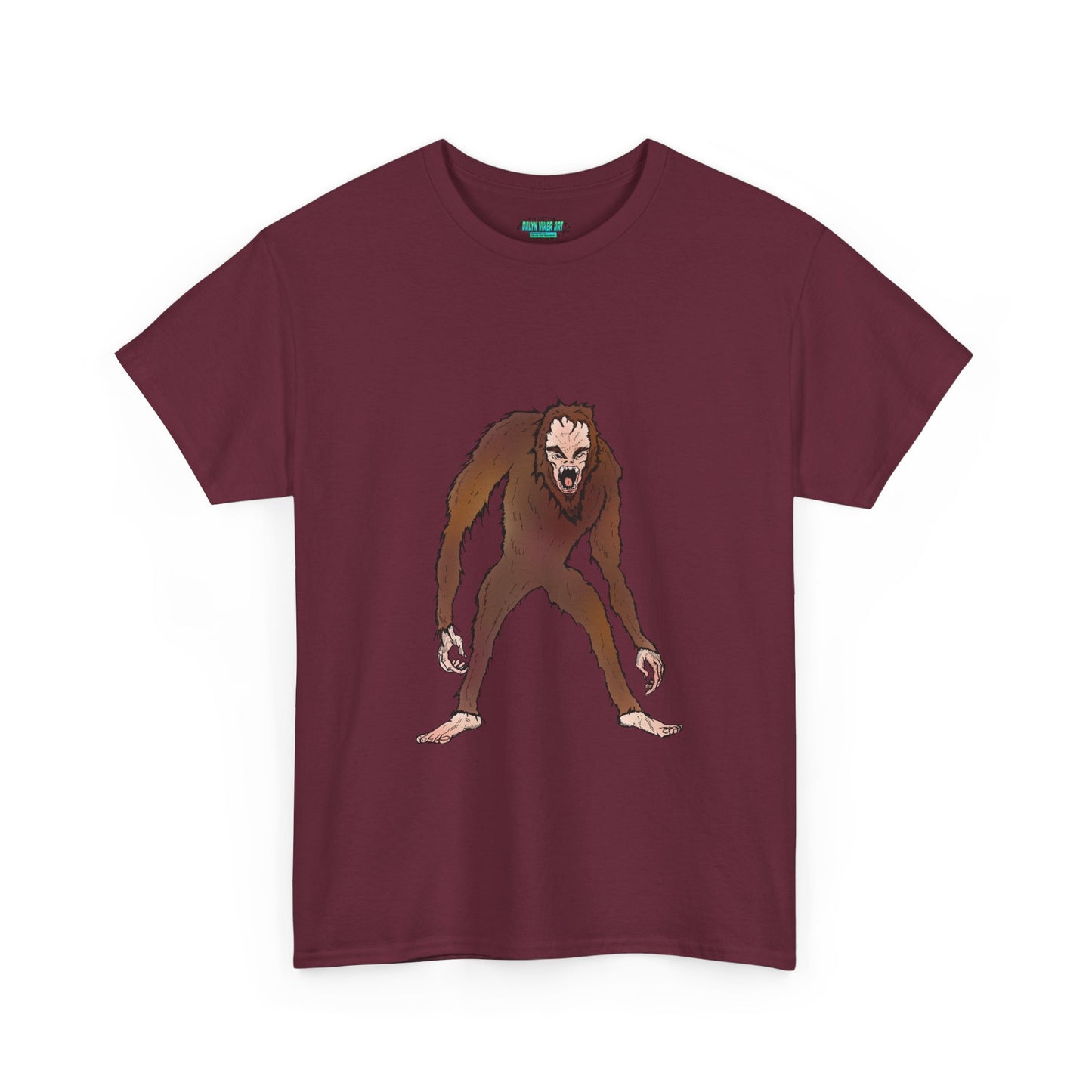 Bigfoot Sketch T‑Shirt — Retro Sasquatch Graphic Tee