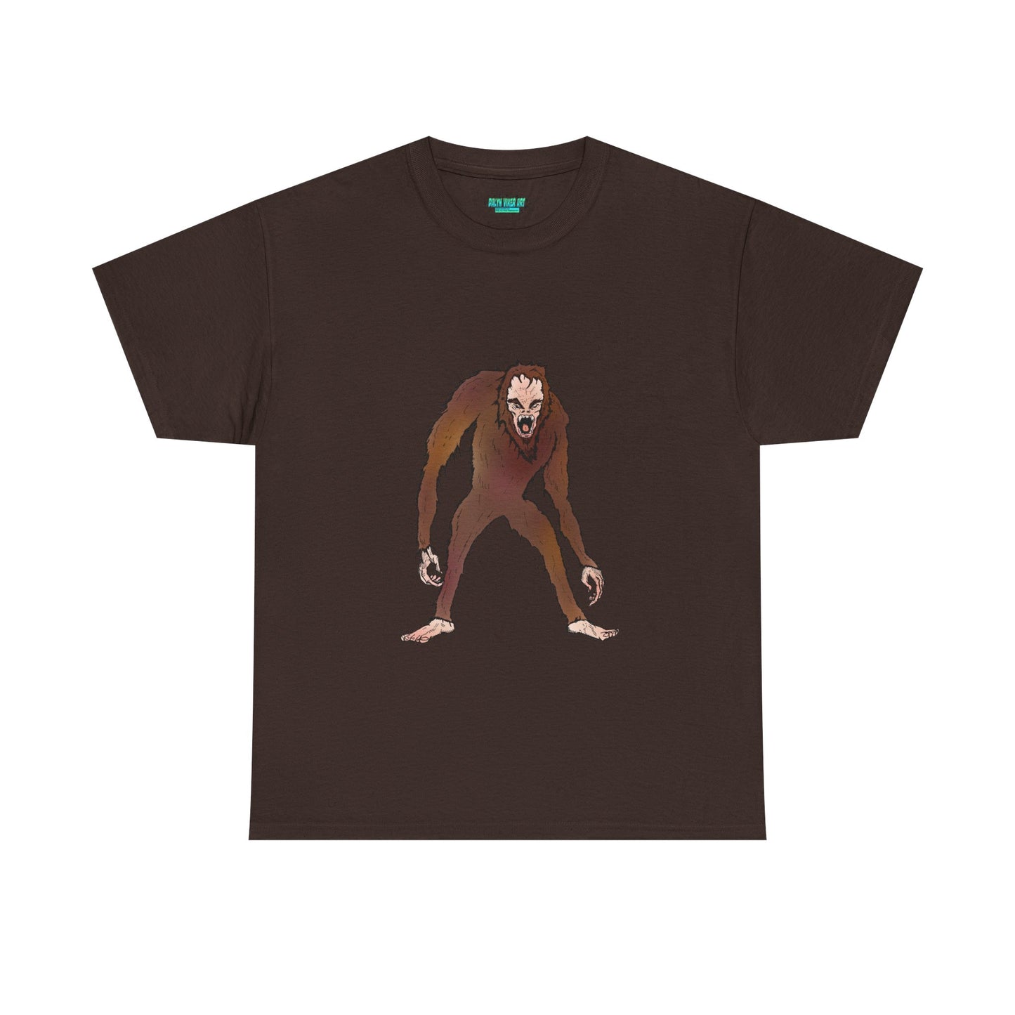 Bigfoot Sketch T‑Shirt — Retro Sasquatch Graphic Tee
