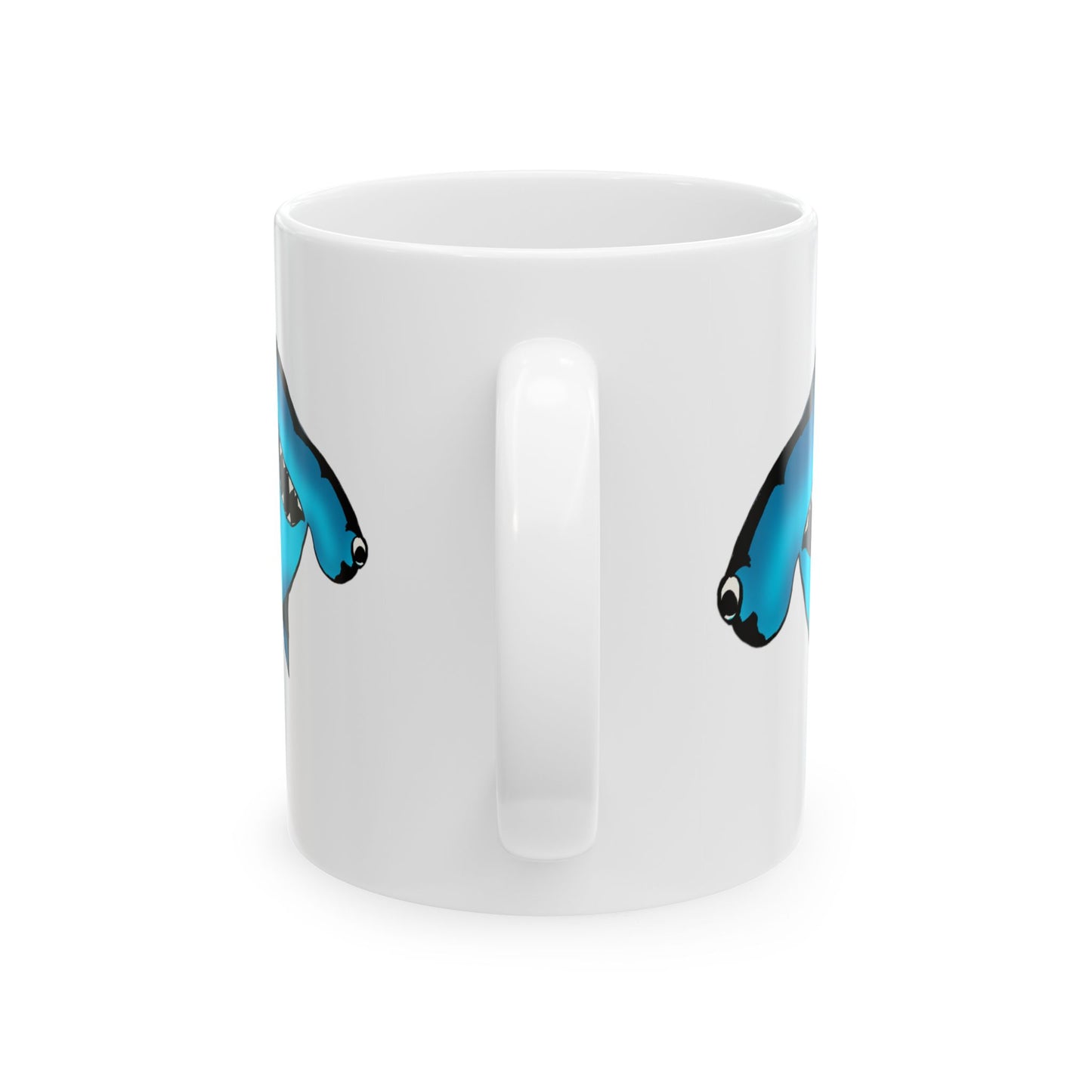 Cute Hammerhead Shark Ceramic Mug - Fun Gift for Animal Lovers