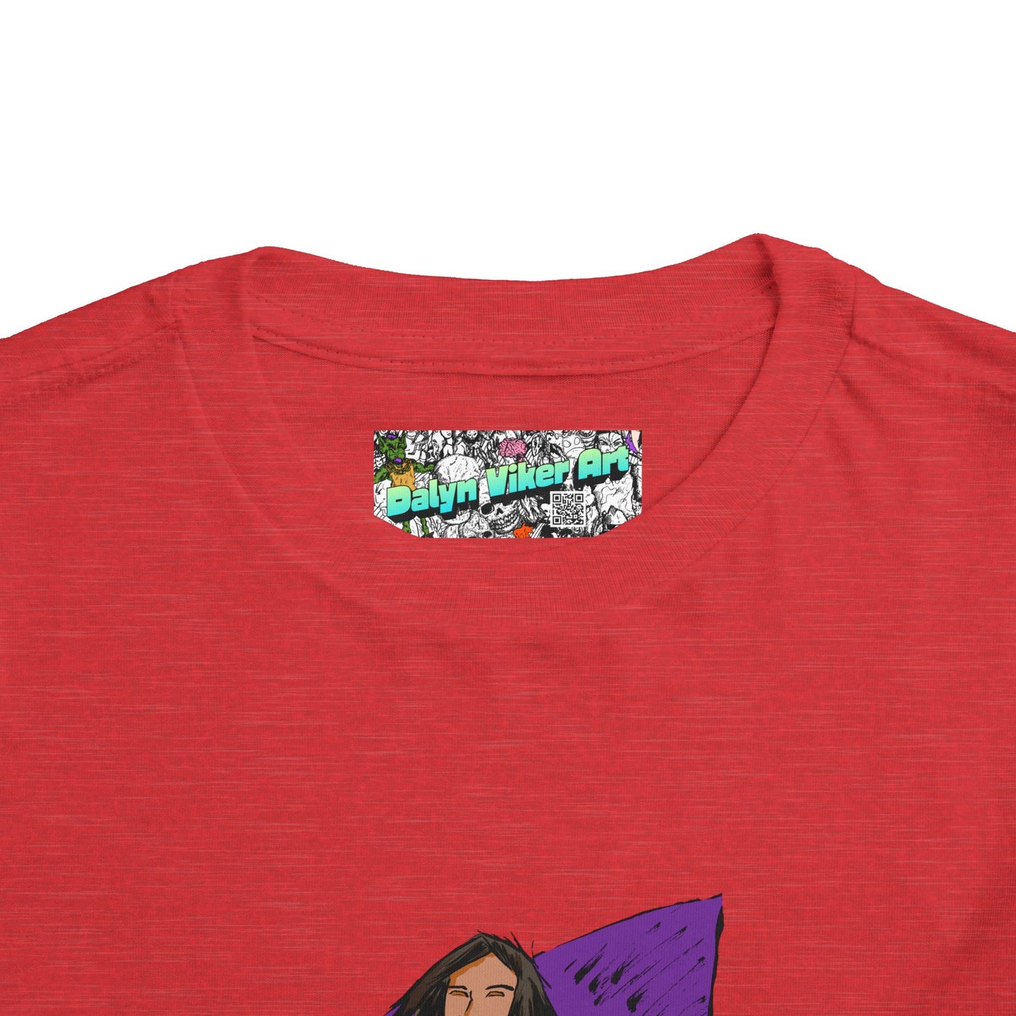 Toddler Tee — Rock Star Guitarist Graphic Kids Shirt