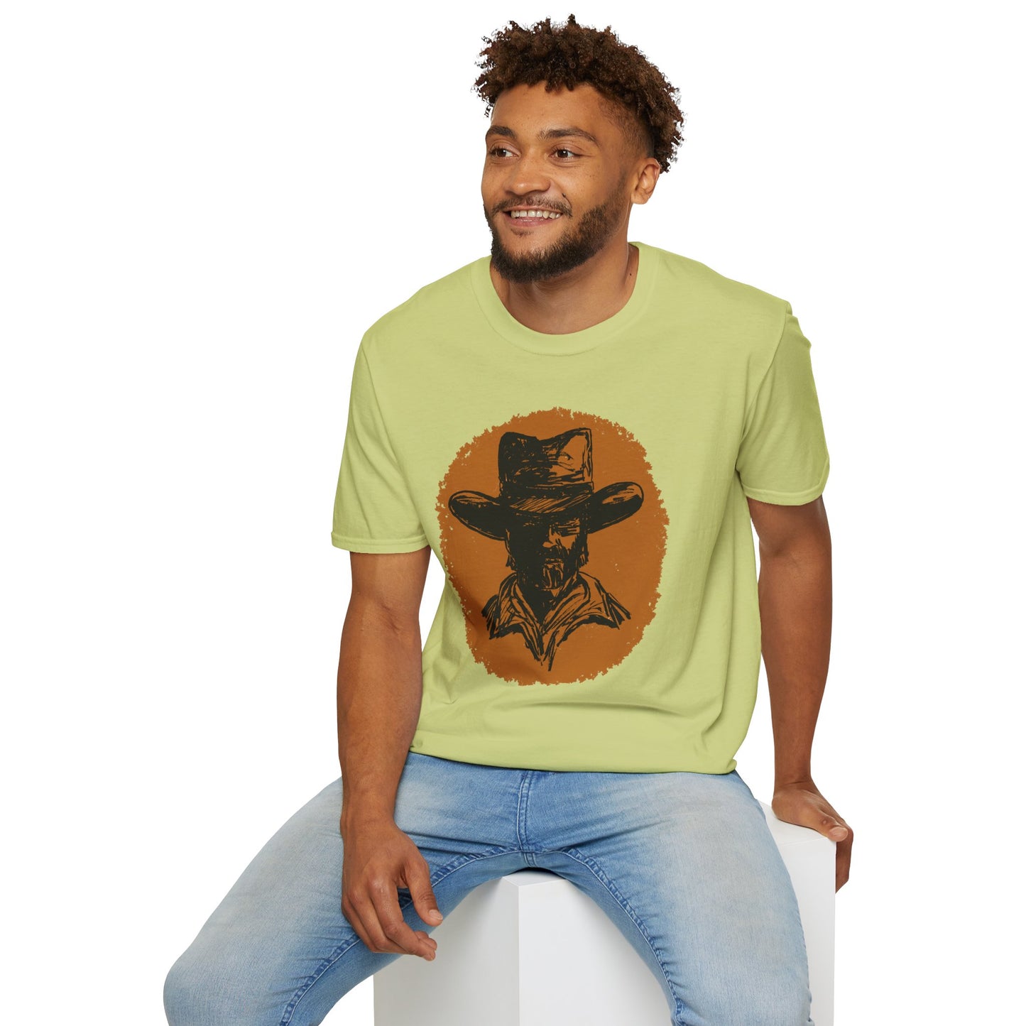 Southwest Cowboy Unisex T-Shirt - Western Rancher Design