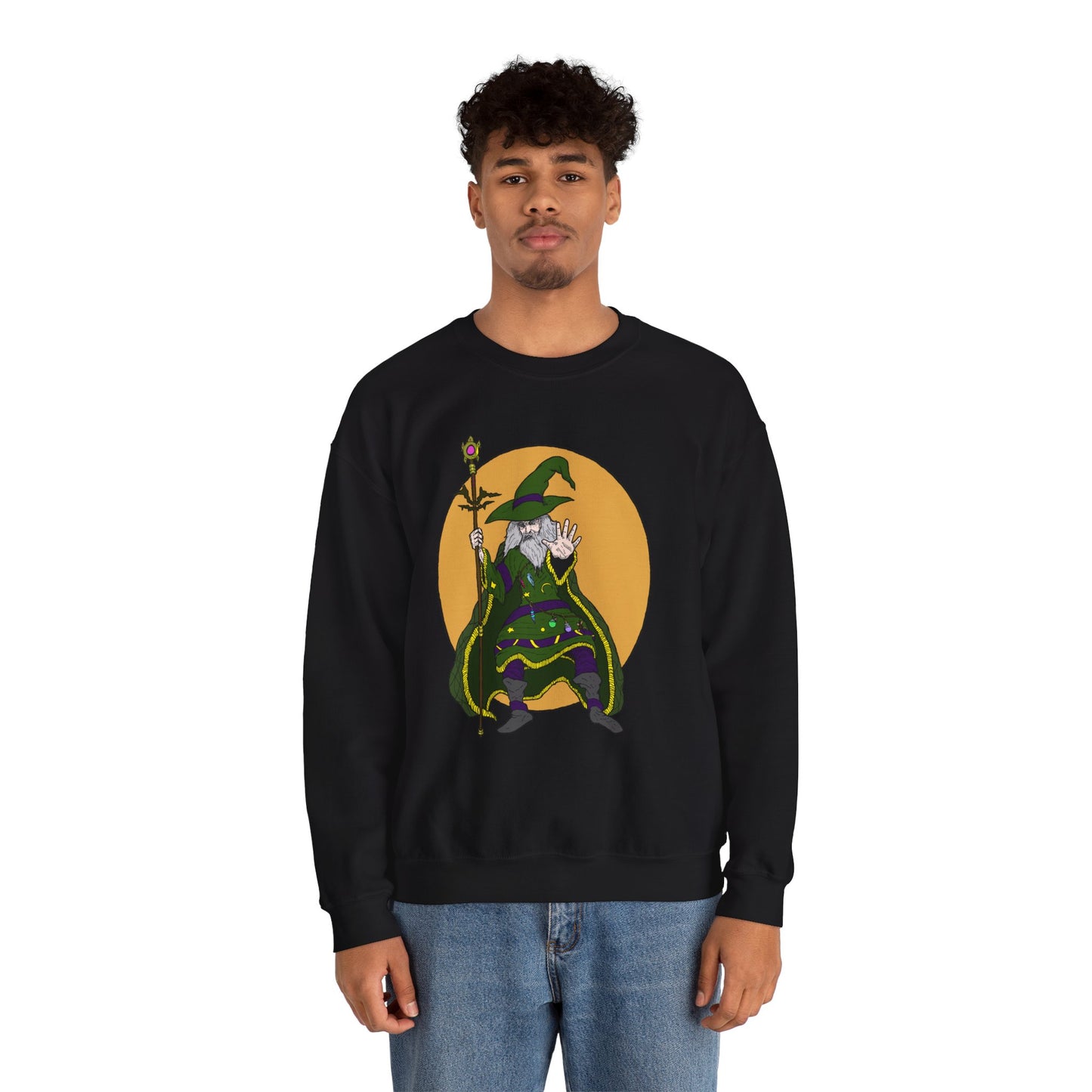 Wizard-Themed Unisex Crewneck Sweatshirt