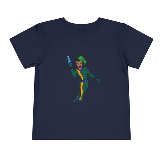 Toddler Tee — Colorful Space Hero Graphic