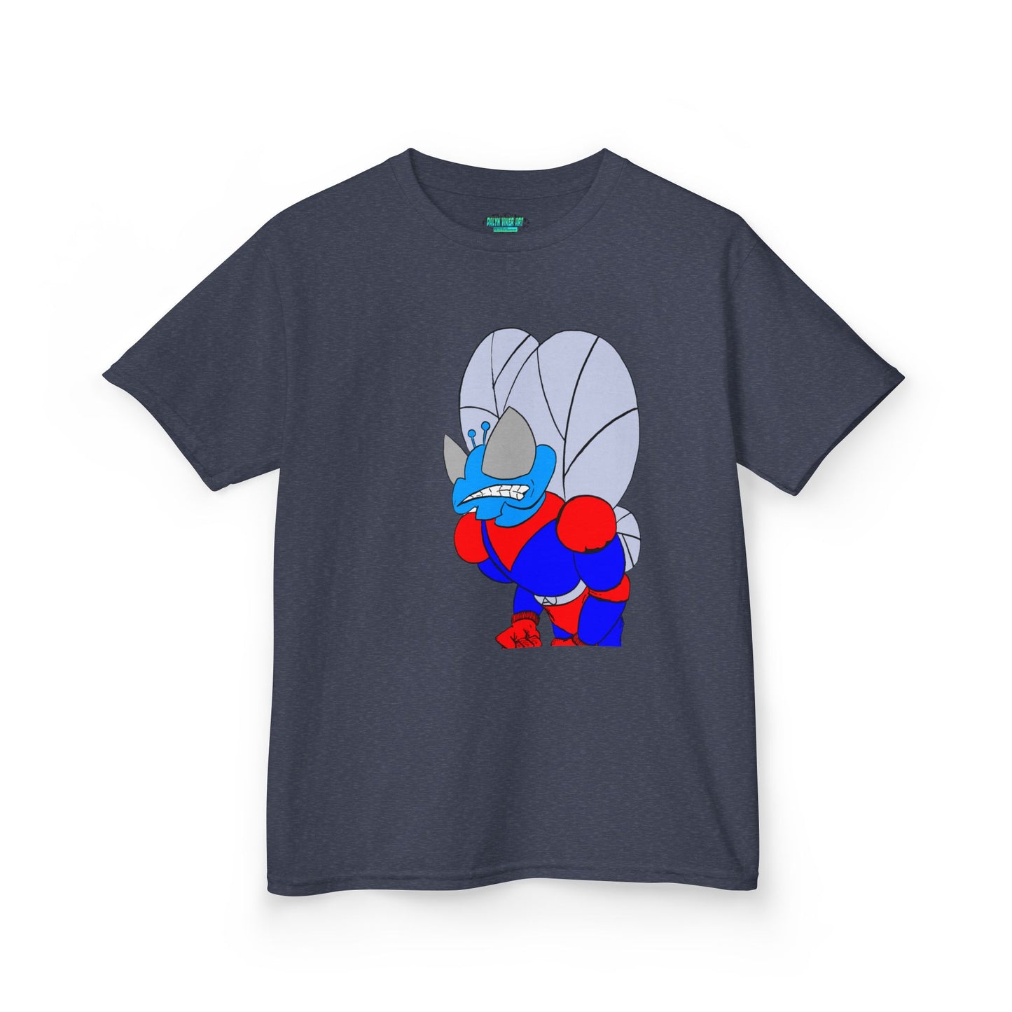 The Astound Astro-Fly - Ready for the Next Case - Playful Cartoon Kids Tee - Fun and Colorful Design