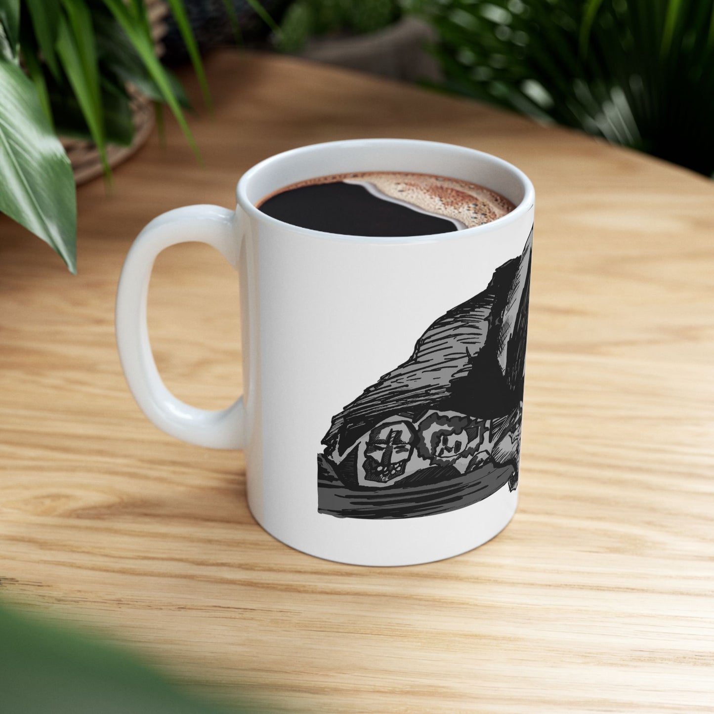 Punk and Done Ceramic Mug - 11oz