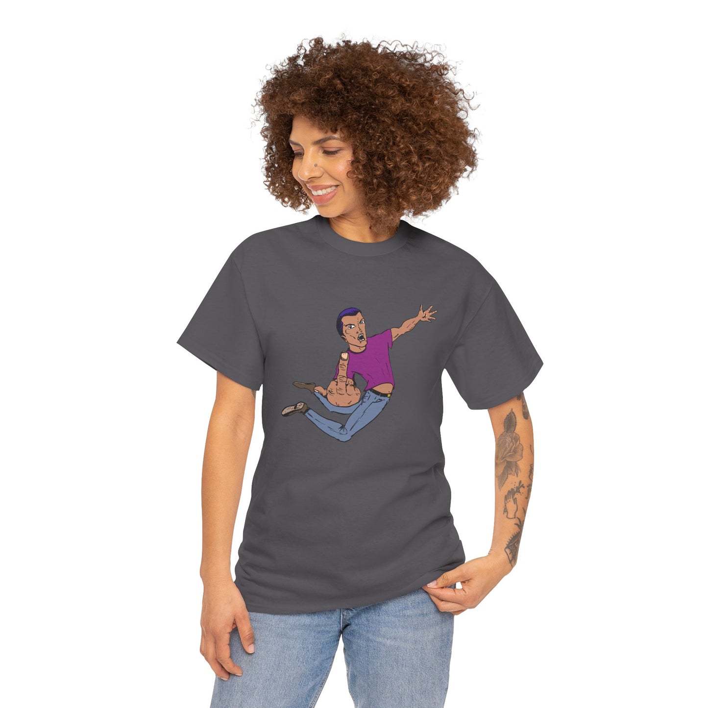 Giving a Flying F... Whimsical Graphic Tee for Creative Souls, Casual Wear, Unique Gift, Fun Statement Tee, Trendy Apparel