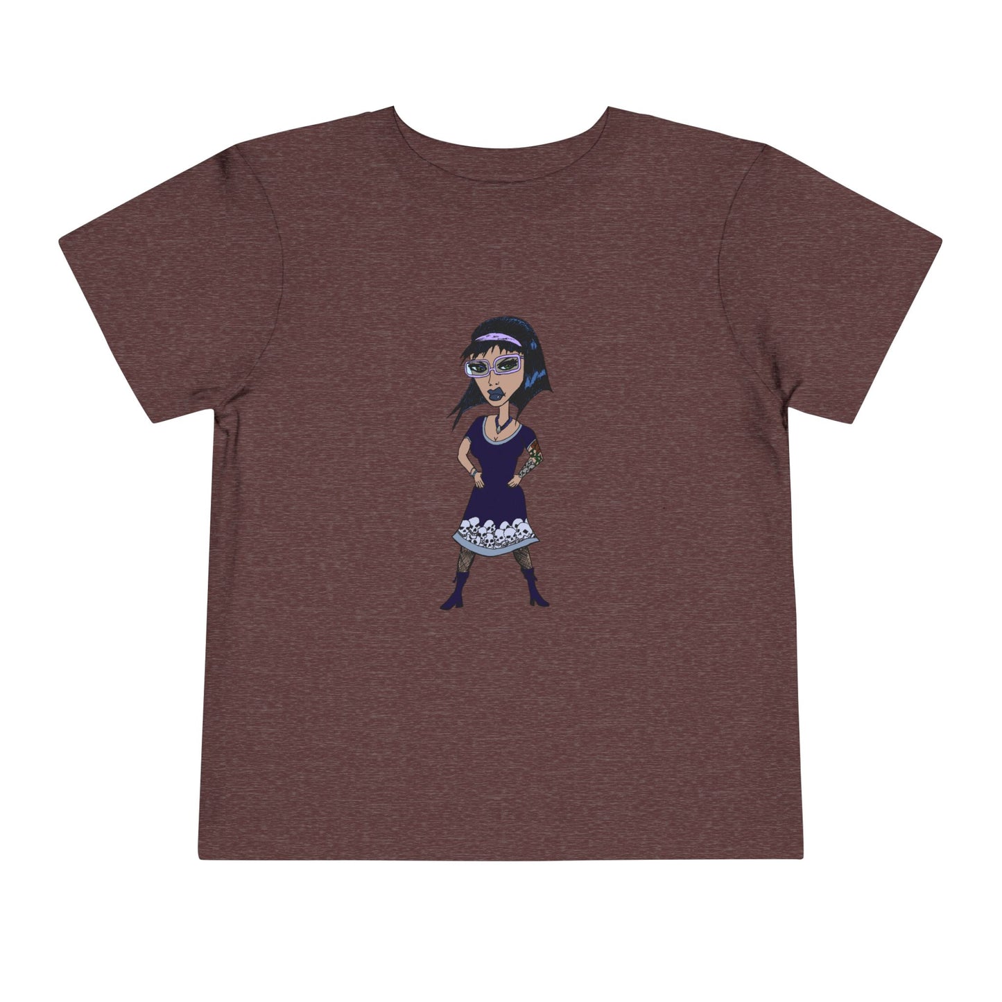 Goth Girl Toddler Tee
