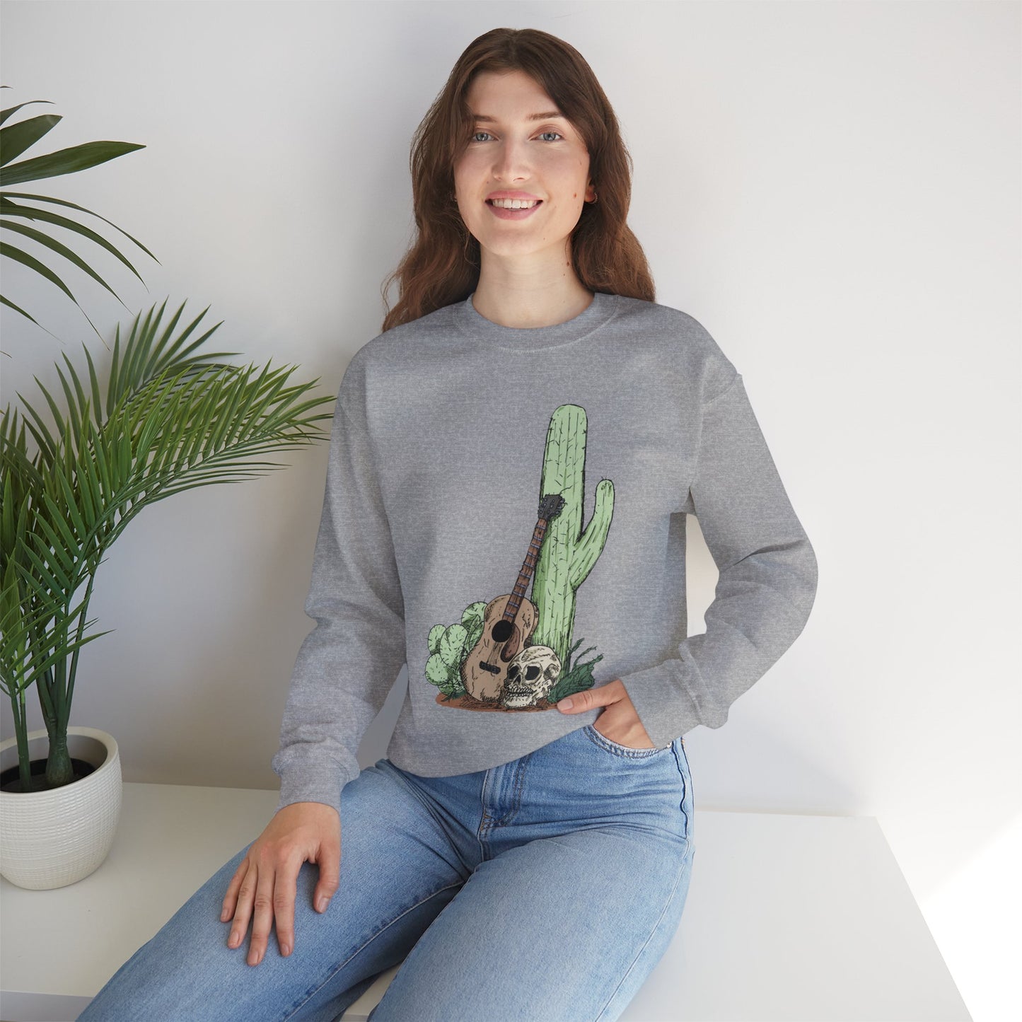 Cactus & Guitar Sweatshirt