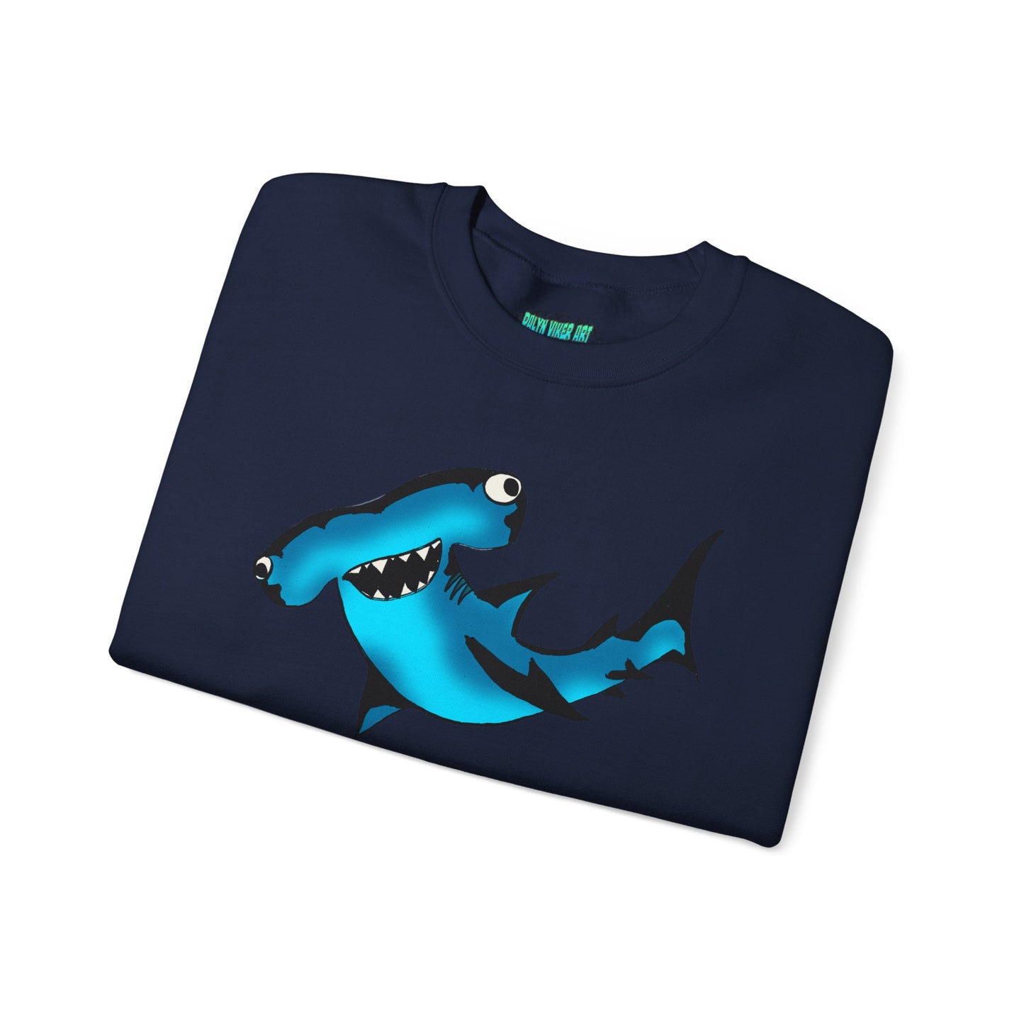 Harley Hammerhead Cute Shark Graphic Unisex Sweatshirt