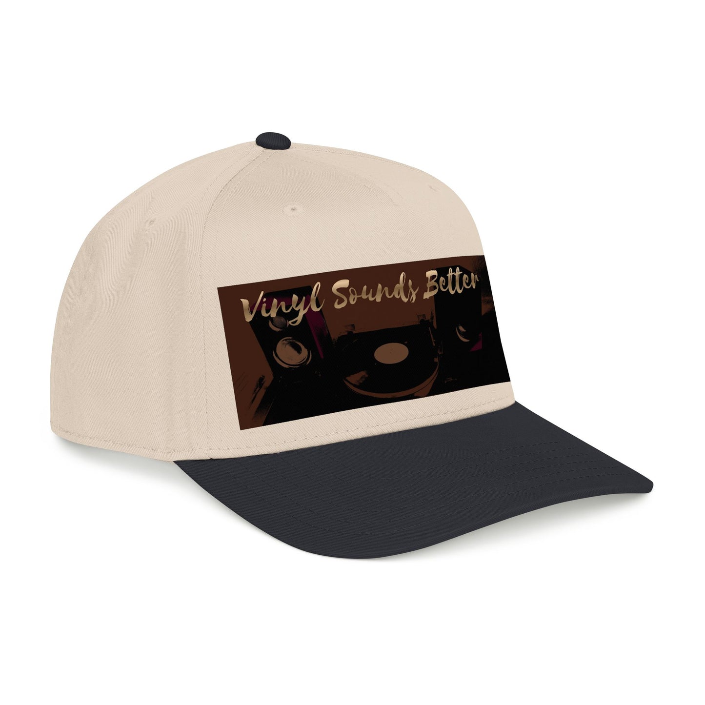 Vinyl Sounds Better - Mid Profile Baseball Cap