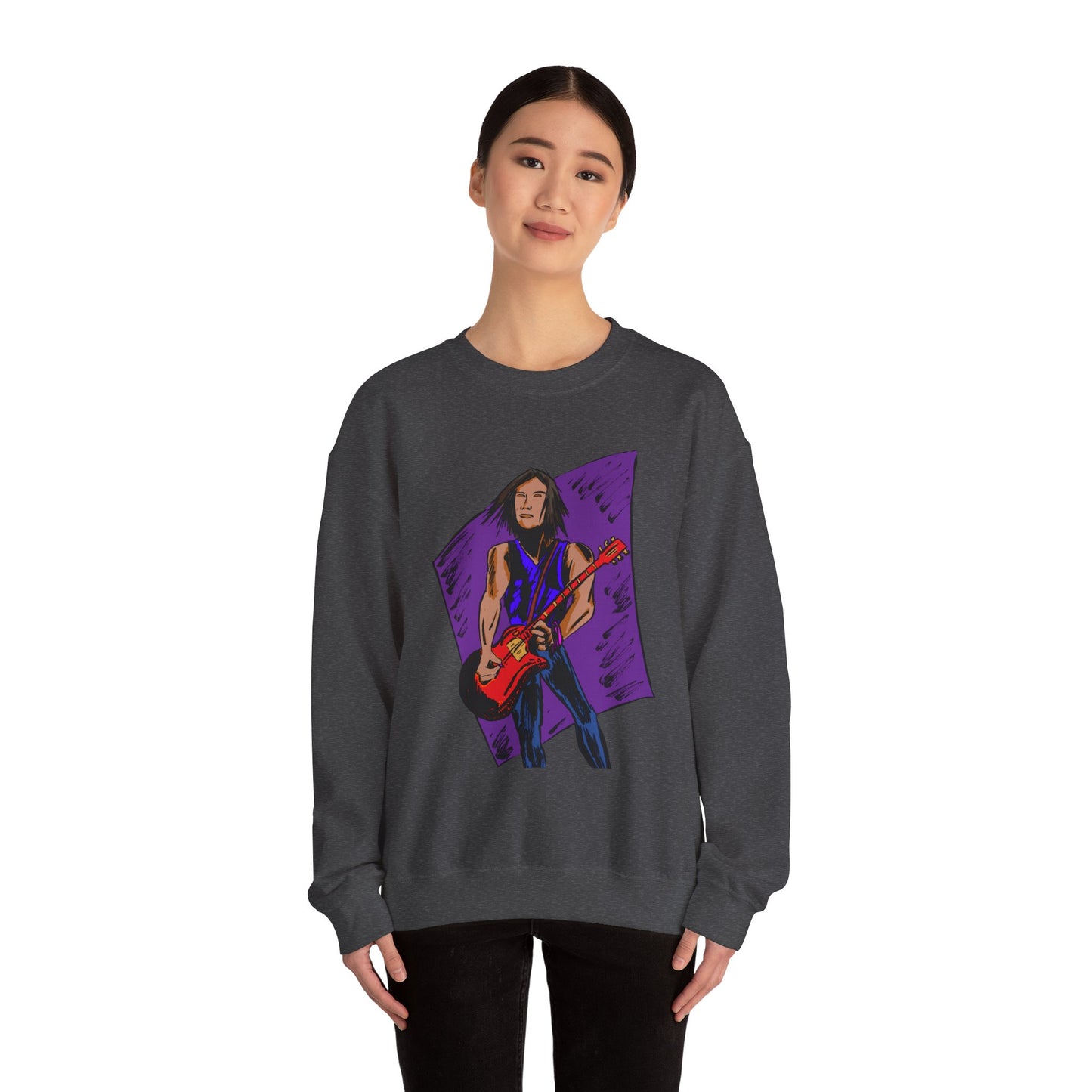 Rock Star Vintage Crewneck Sweatshirt