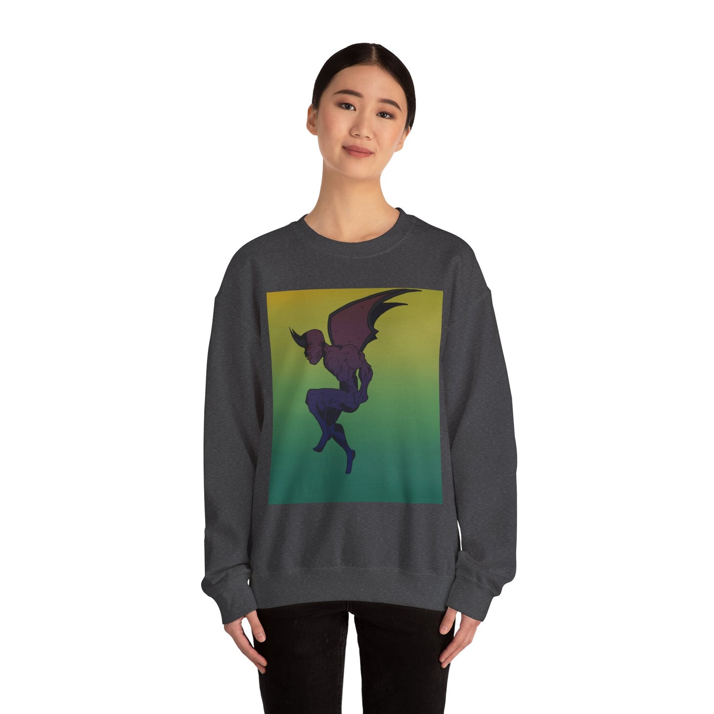 Gradient Demon Unisex Heavy Blend™ Crewneck Sweatshirt