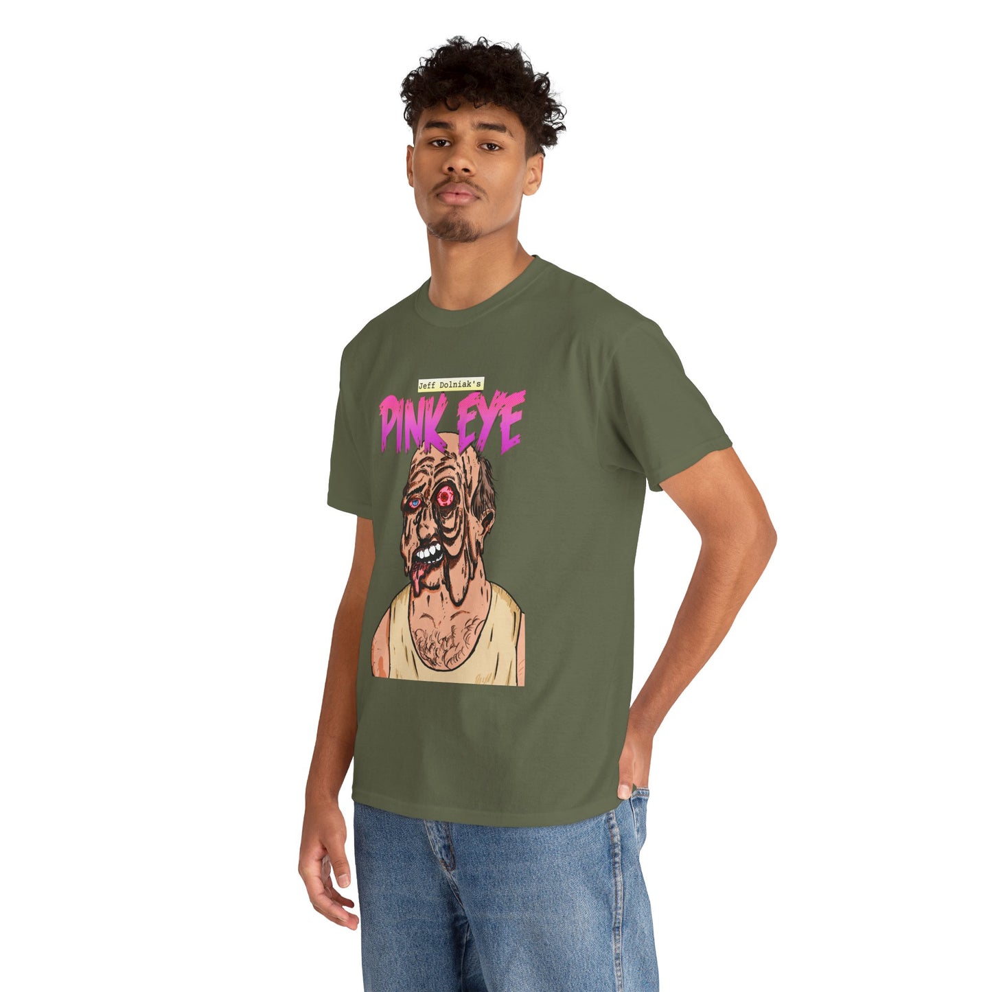 Pink Eye - Body Horror Illustration T-Shirt