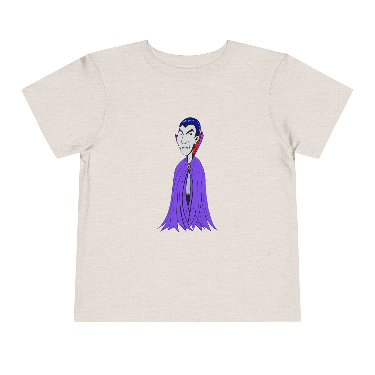 Toddler Tee — Cute Cartoon Vampire Graphic Shirt for Kids