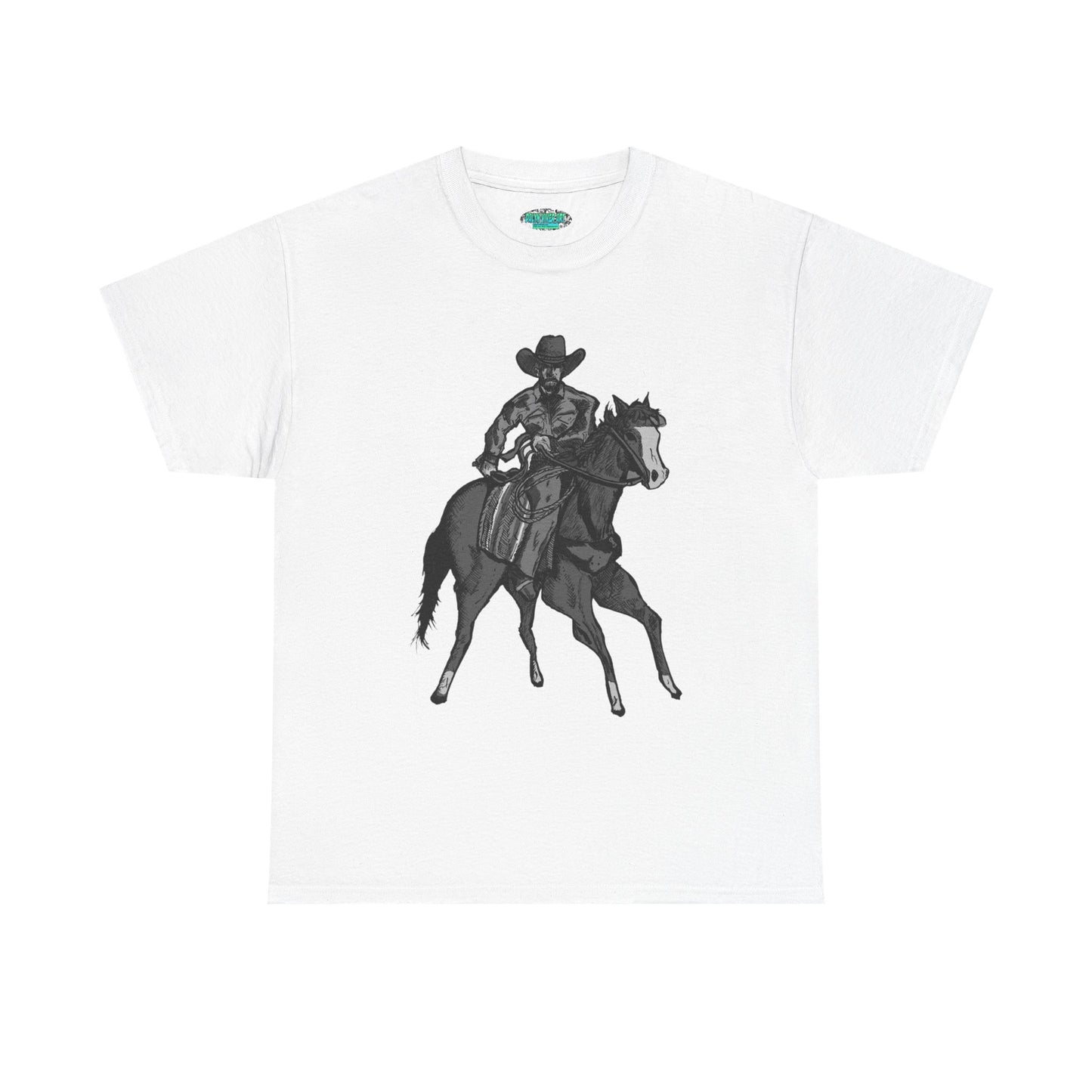 Cowboy on Horseback T‑Shirt — Vintage Western Rodeo Tee