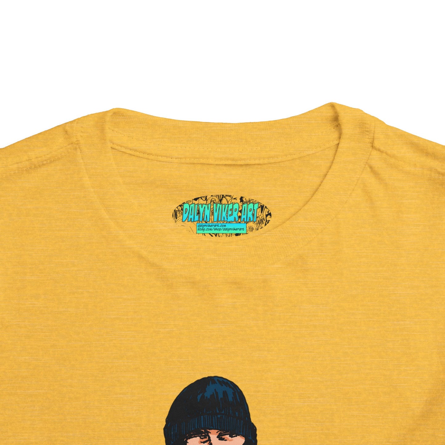 Toddler Tee — Cute Rude Skater Dude Kid Skateboard Graphic Shirt
