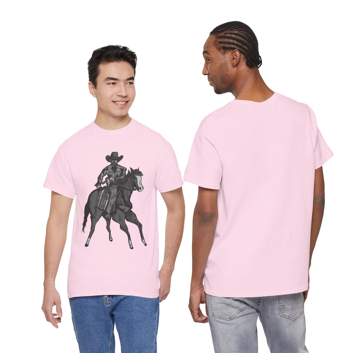 Cowboy on Horseback T‑Shirt — Vintage Western Rodeo Tee