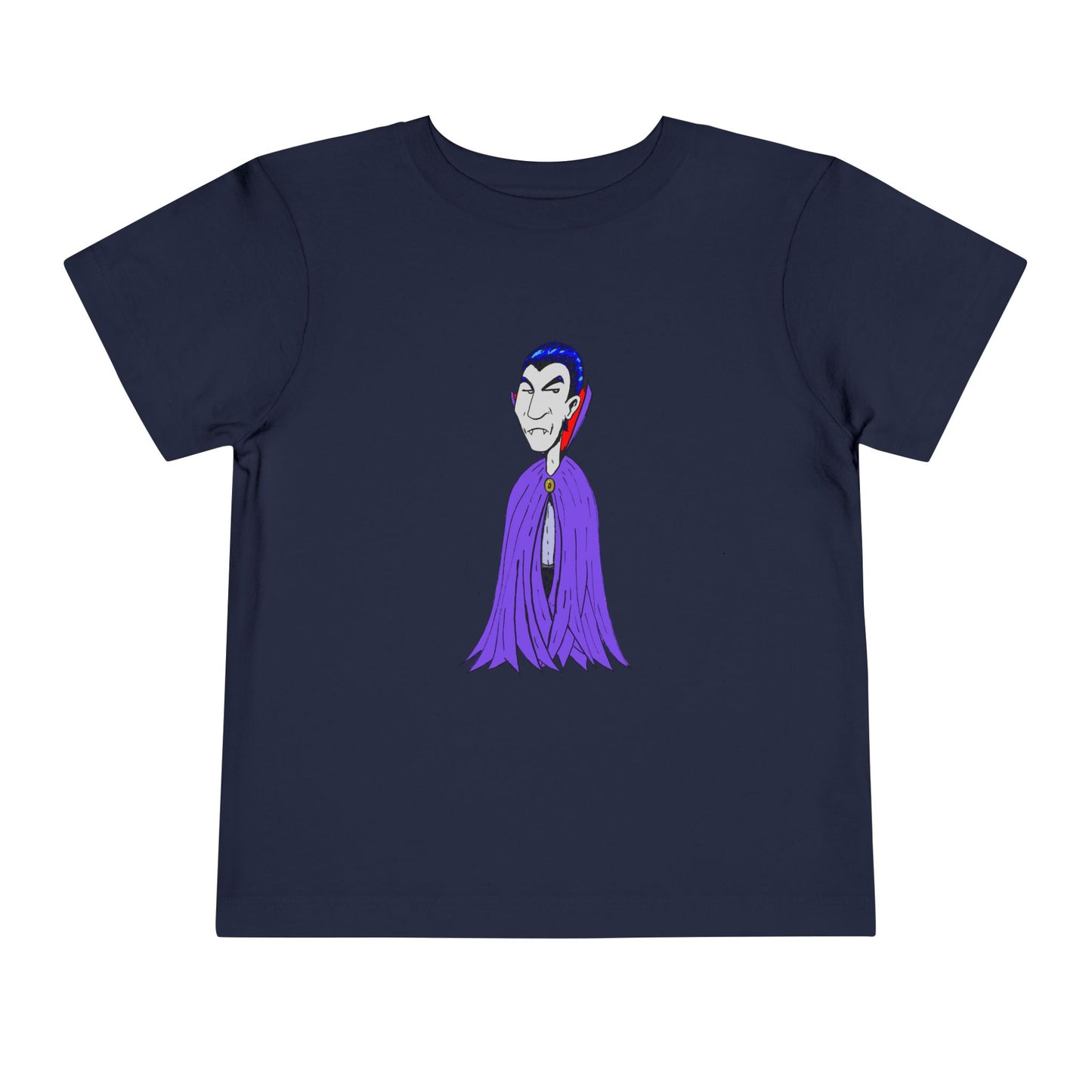 Toddler Tee — Cute Cartoon Vampire Graphic Shirt for Kids
