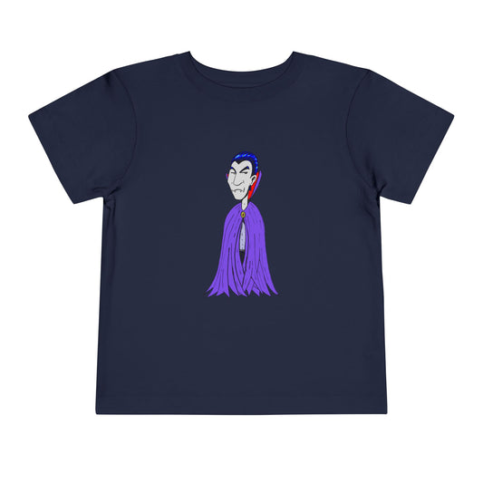 Toddler Tee — Cute Cartoon Vampire Graphic Shirt for Kids