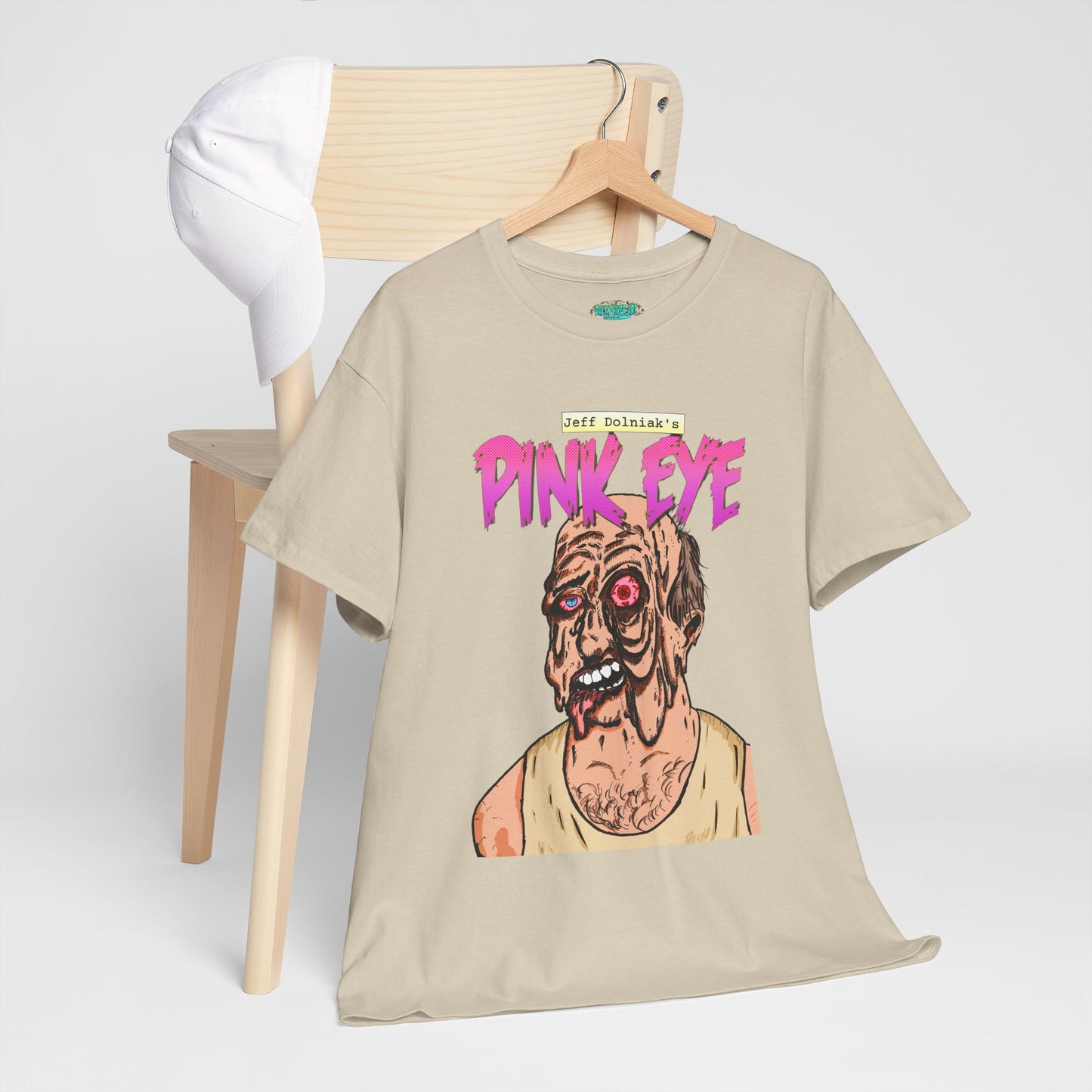 Pink Eye - Body Horror Illustration T-Shirt