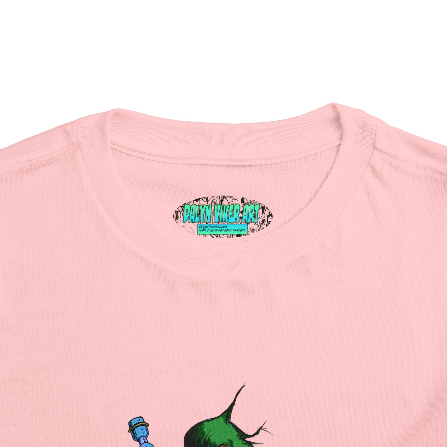 Toddler Tee — Colorful Space Hero Graphic