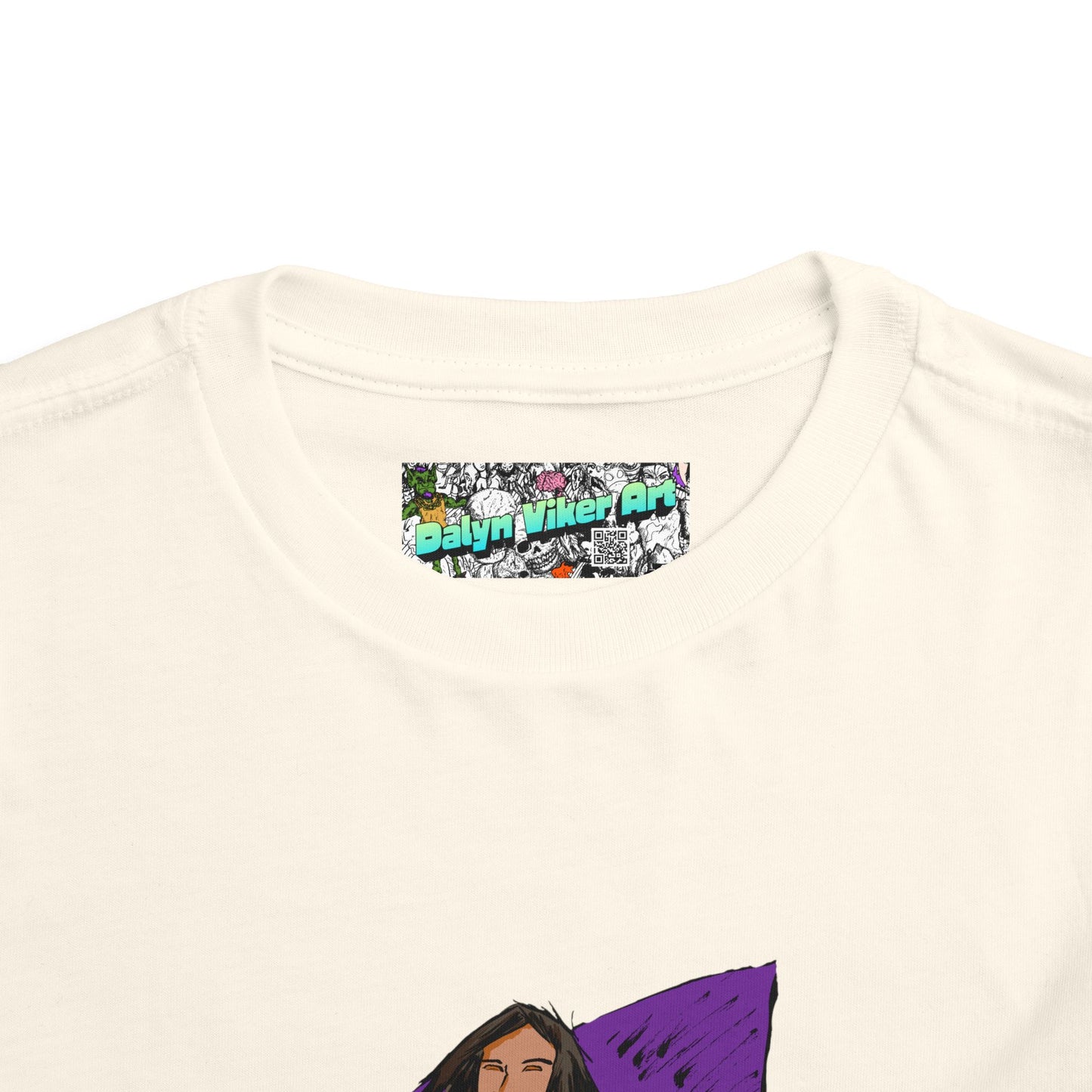 Toddler Tee — Rock Star Guitarist Graphic Kids Shirt