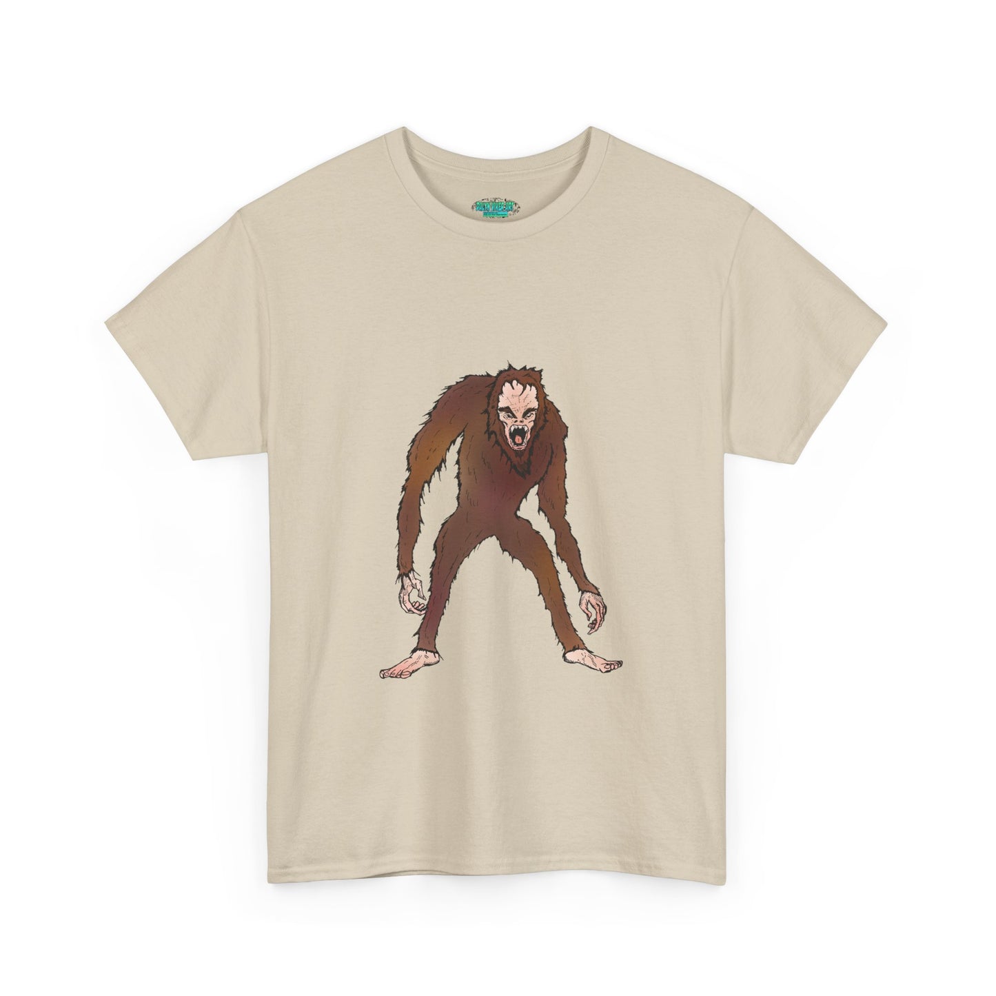 Bigfoot Sketch T‑Shirt — Retro Sasquatch Graphic Tee