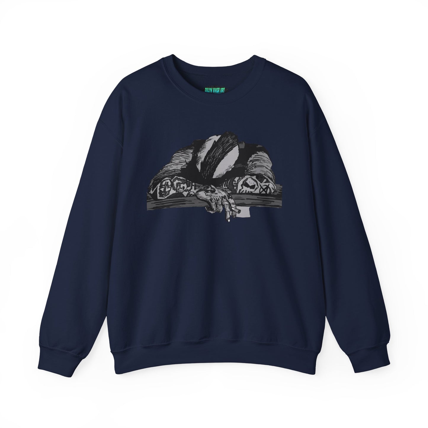 Punk and Done Graphic Crewneck Sweatshirt for Everyday Comfort