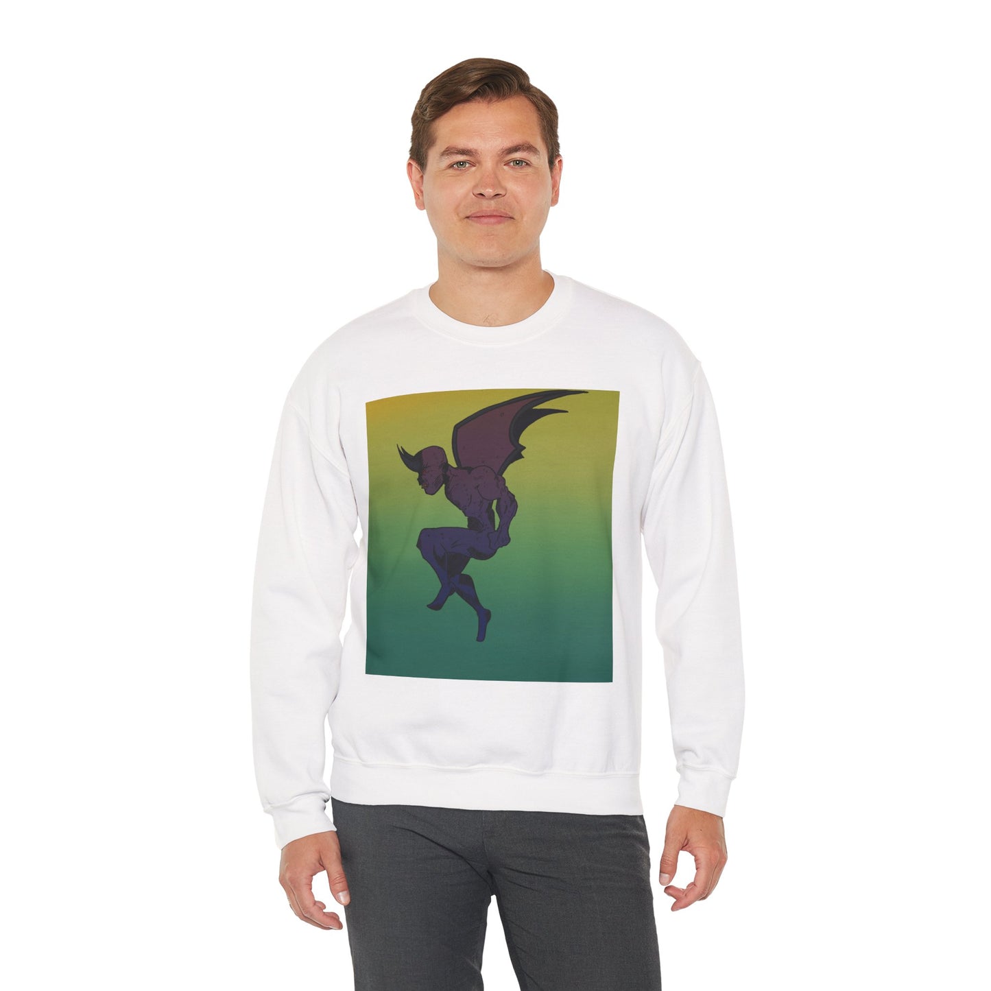 Gradient Demon Unisex Heavy Blend™ Crewneck Sweatshirt