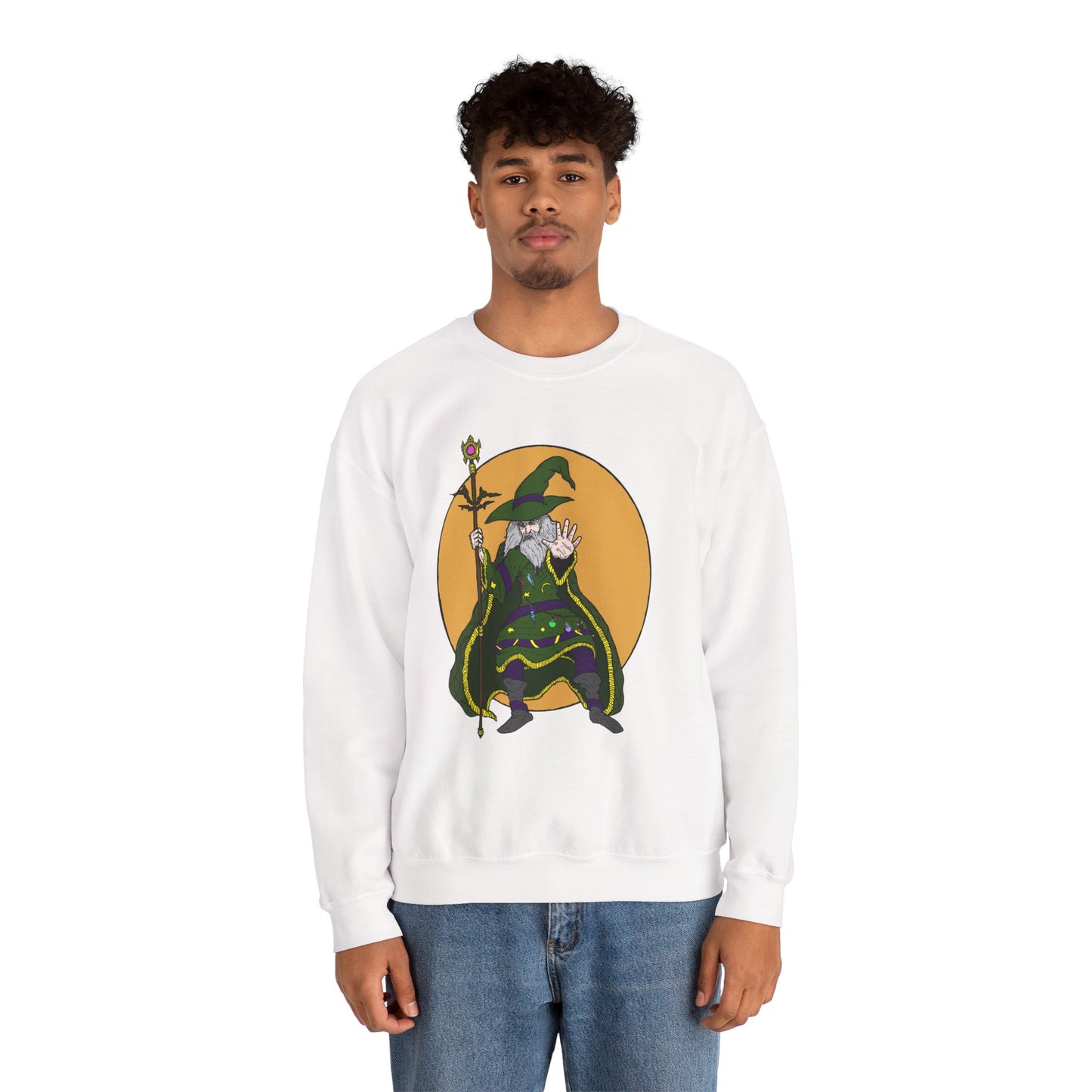 Wizard-Themed Unisex Crewneck Sweatshirt