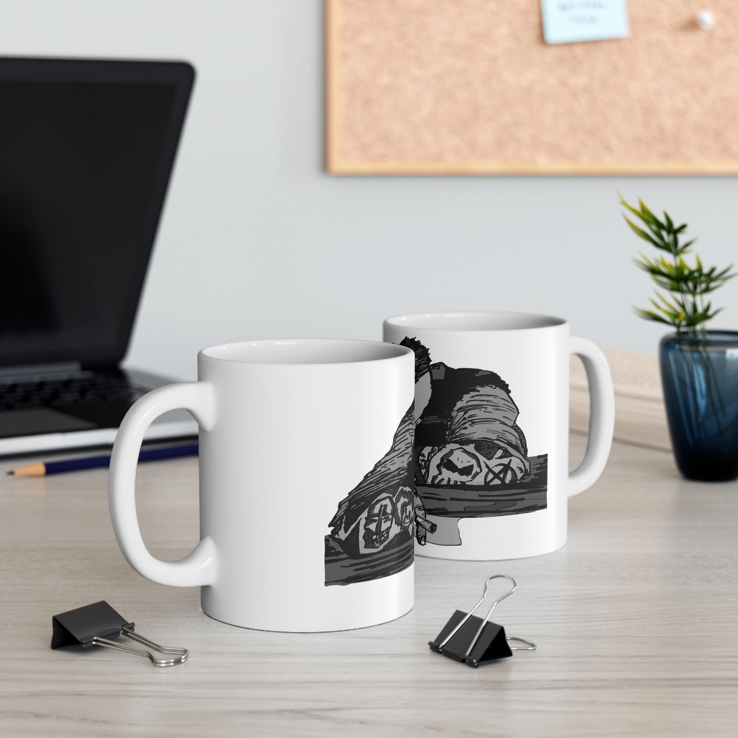 Punk and Done Ceramic Mug - 11oz