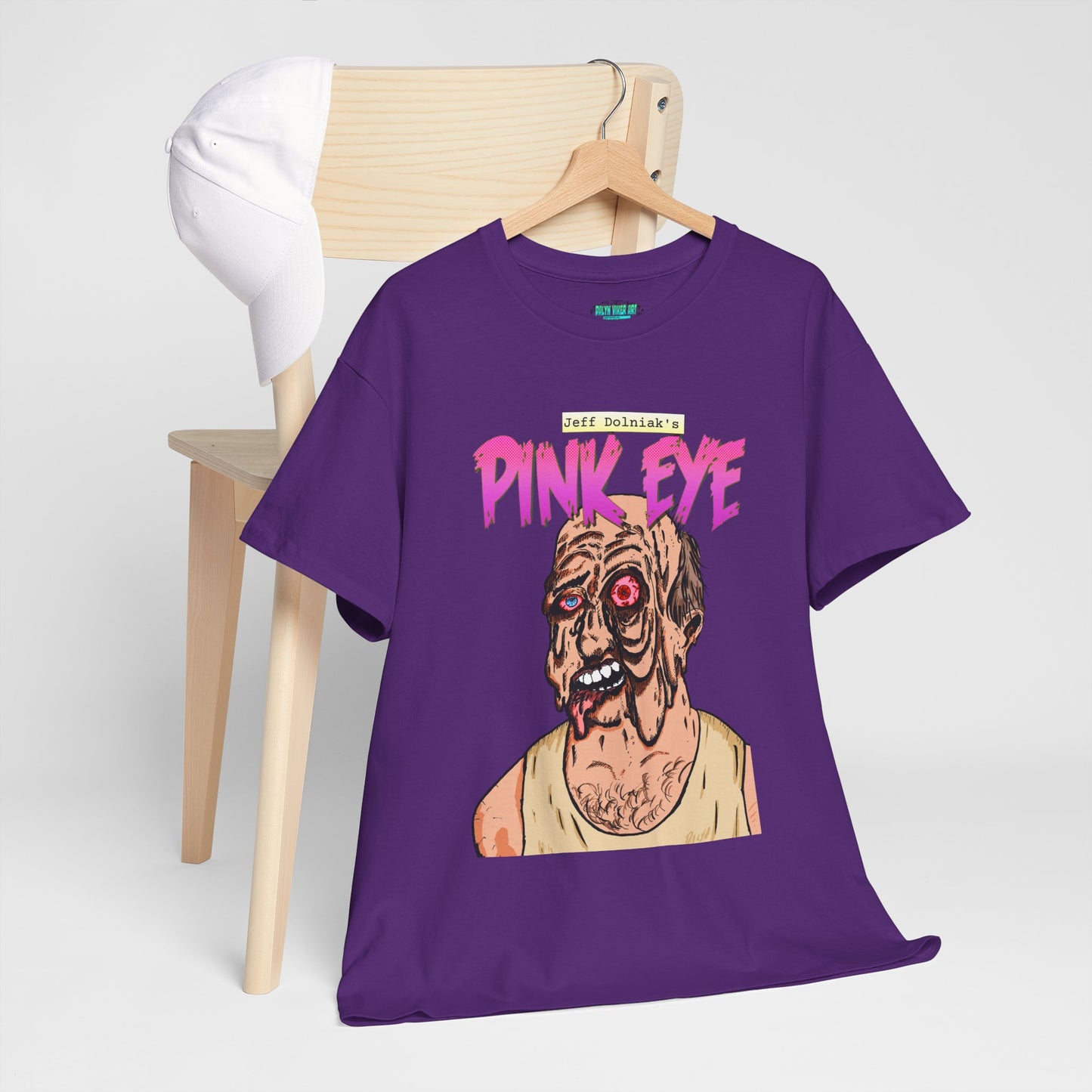 Pink Eye - Body Horror Illustration T-Shirt