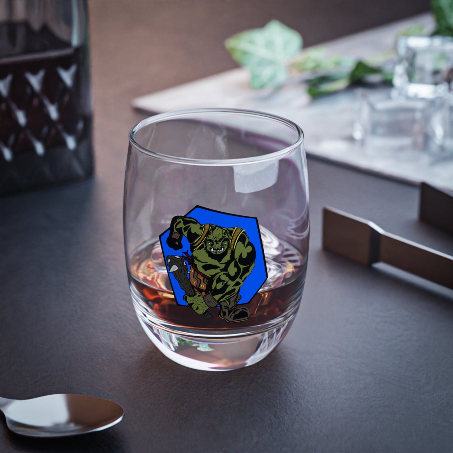 Running Ogre Whiskey Glass