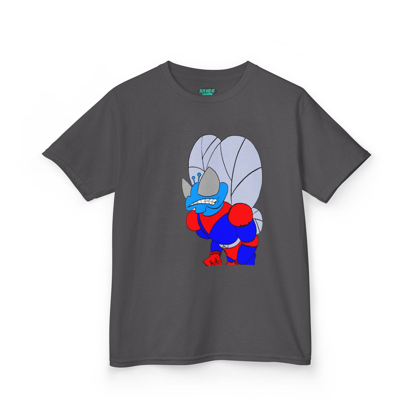 The Astound Astro-Fly - Ready for the Next Case - Playful Cartoon Kids Tee - Fun and Colorful Design