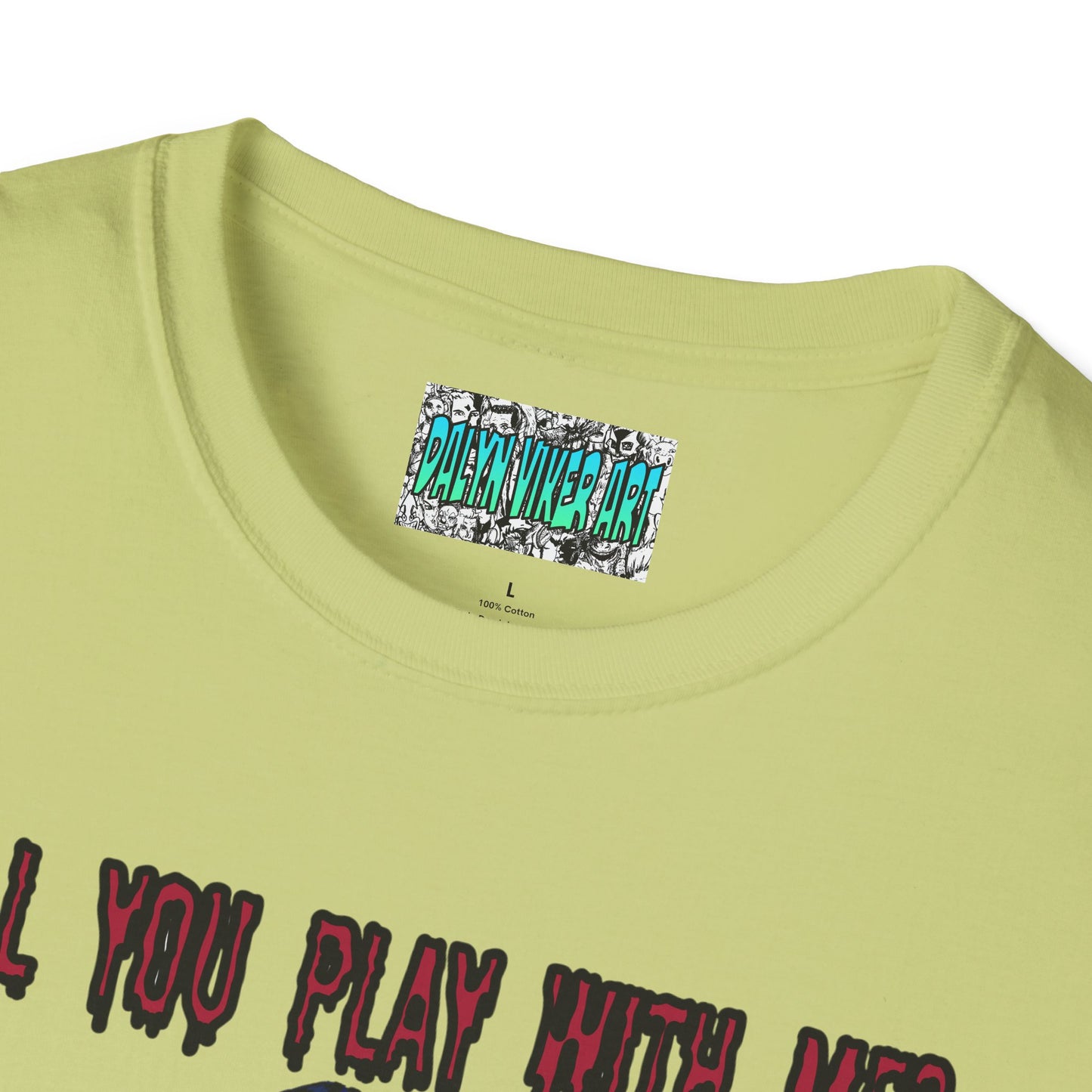 Will You Play With Me?  Unisex Softstyle T-Shirt