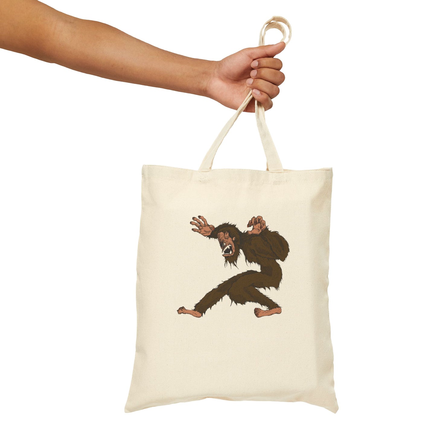 Berserker Bigfoot Cotton Canvas Tote Bag