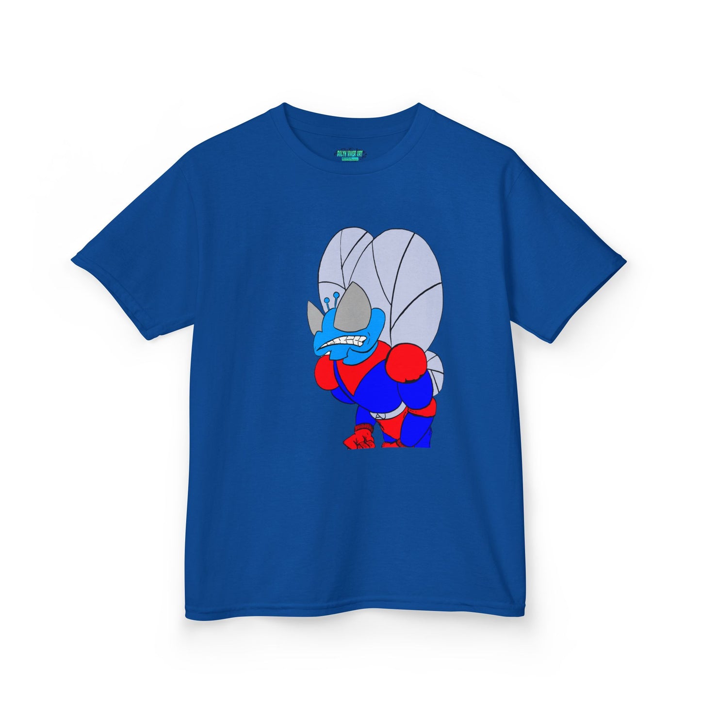 The Astound Astro-Fly - Ready for the Next Case - Playful Cartoon Kids Tee - Fun and Colorful Design