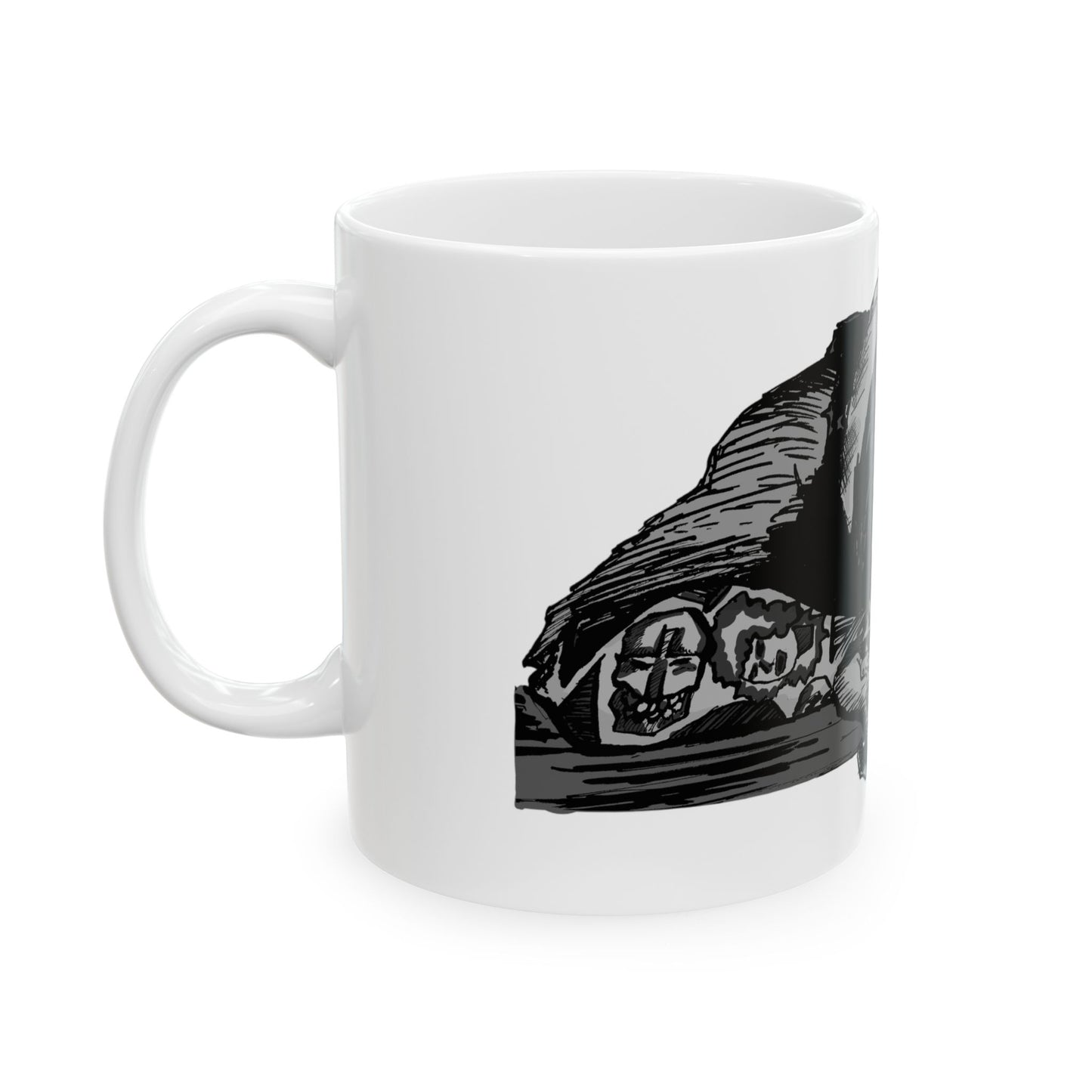 Punk and Done Ceramic Mug - 11oz