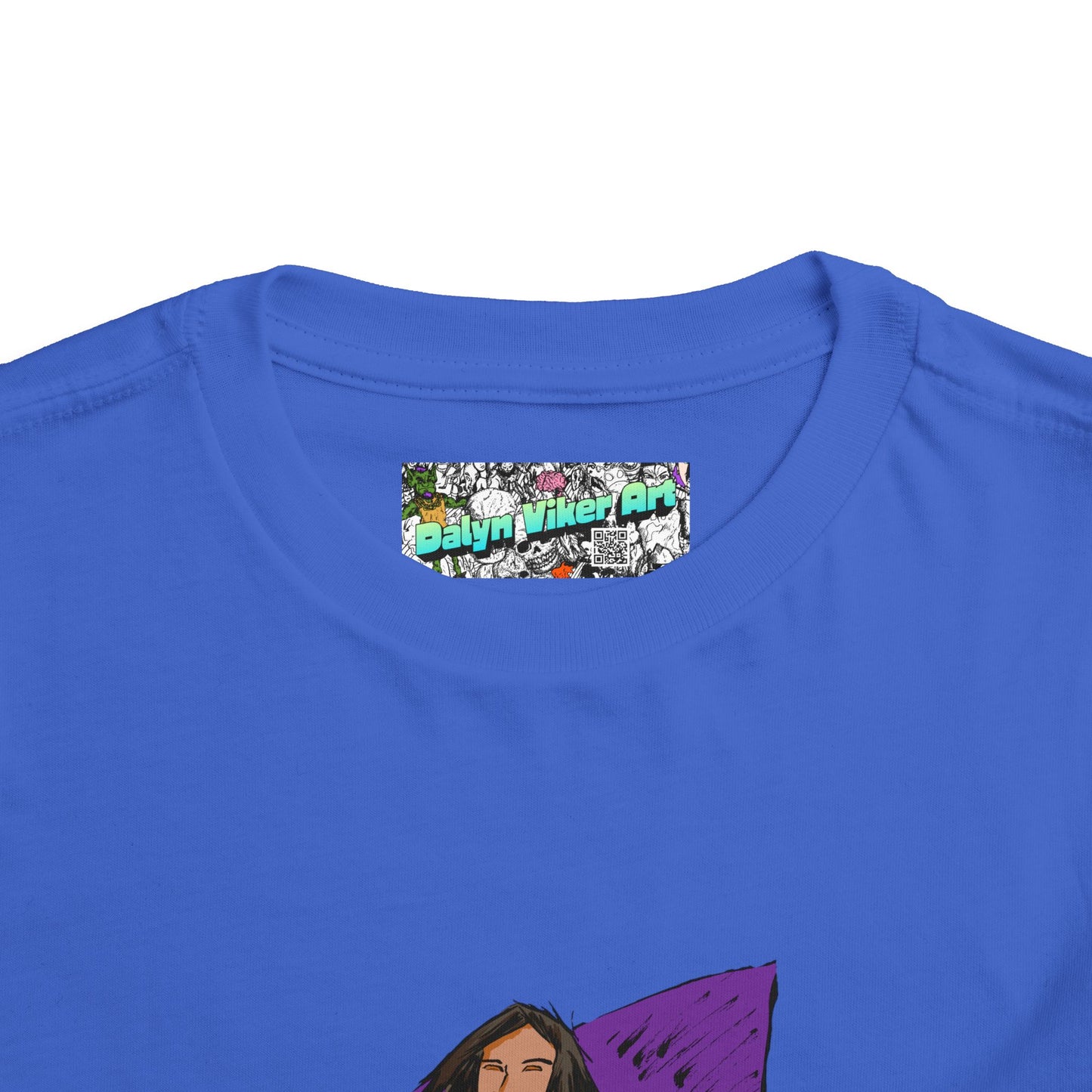 Toddler Tee — Rock Star Guitarist Graphic Kids Shirt
