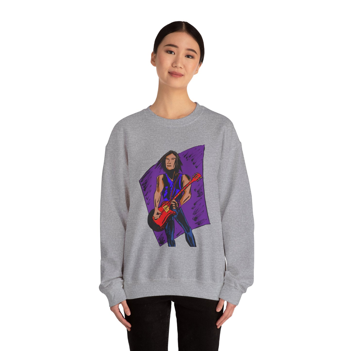 Rock Star Vintage Crewneck Sweatshirt