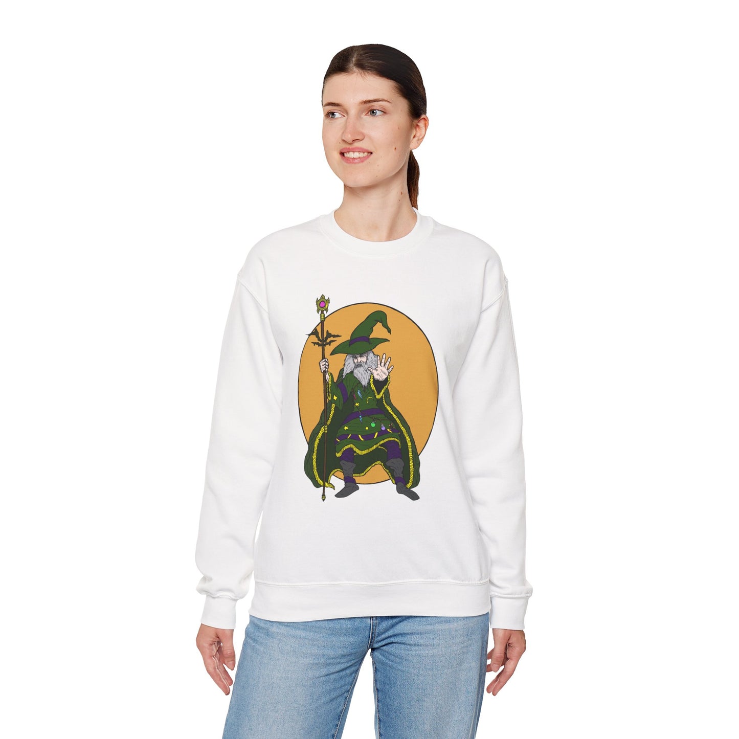 Wizard-Themed Unisex Crewneck Sweatshirt