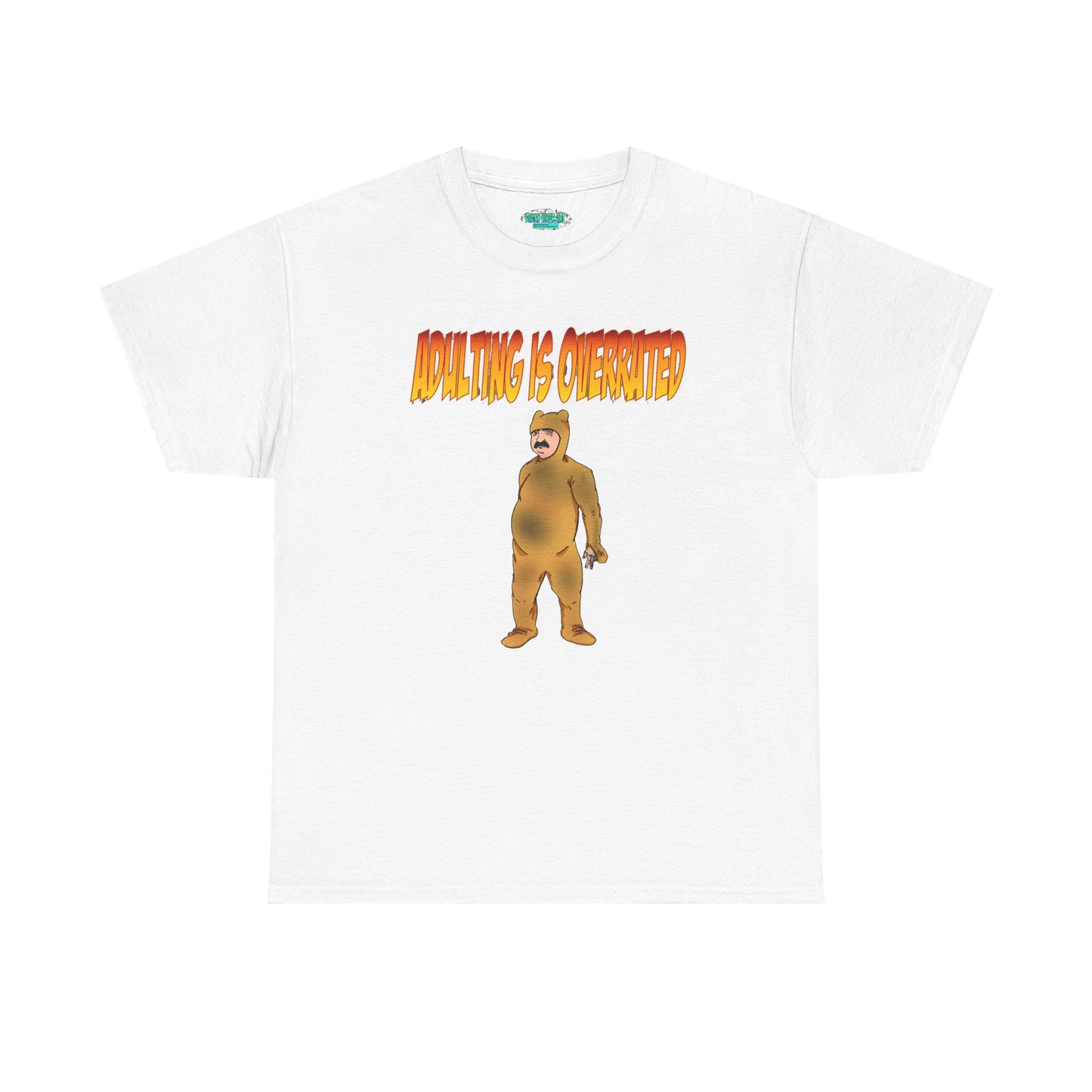 Funny Adulting is Overrated Unisex Heavy Cotton Tee