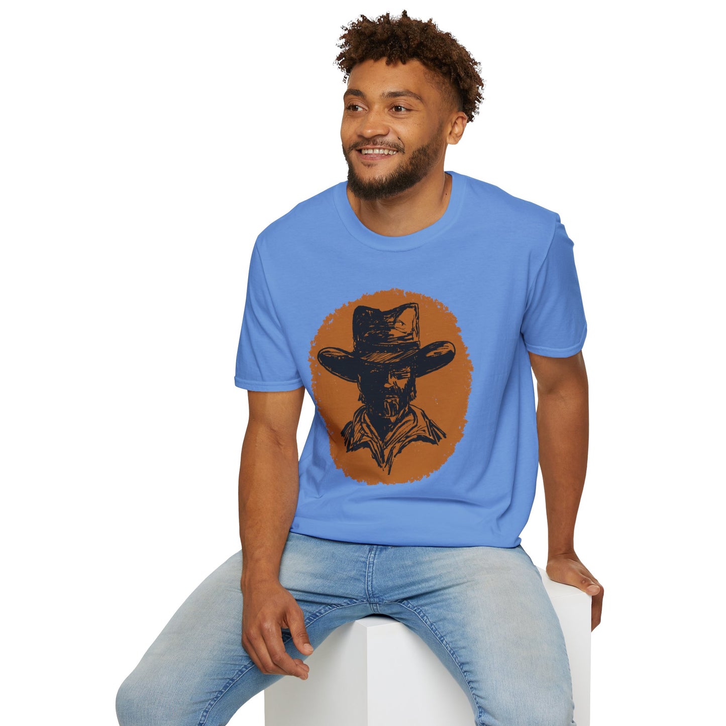 Southwest Cowboy Unisex T-Shirt - Western Rancher Design