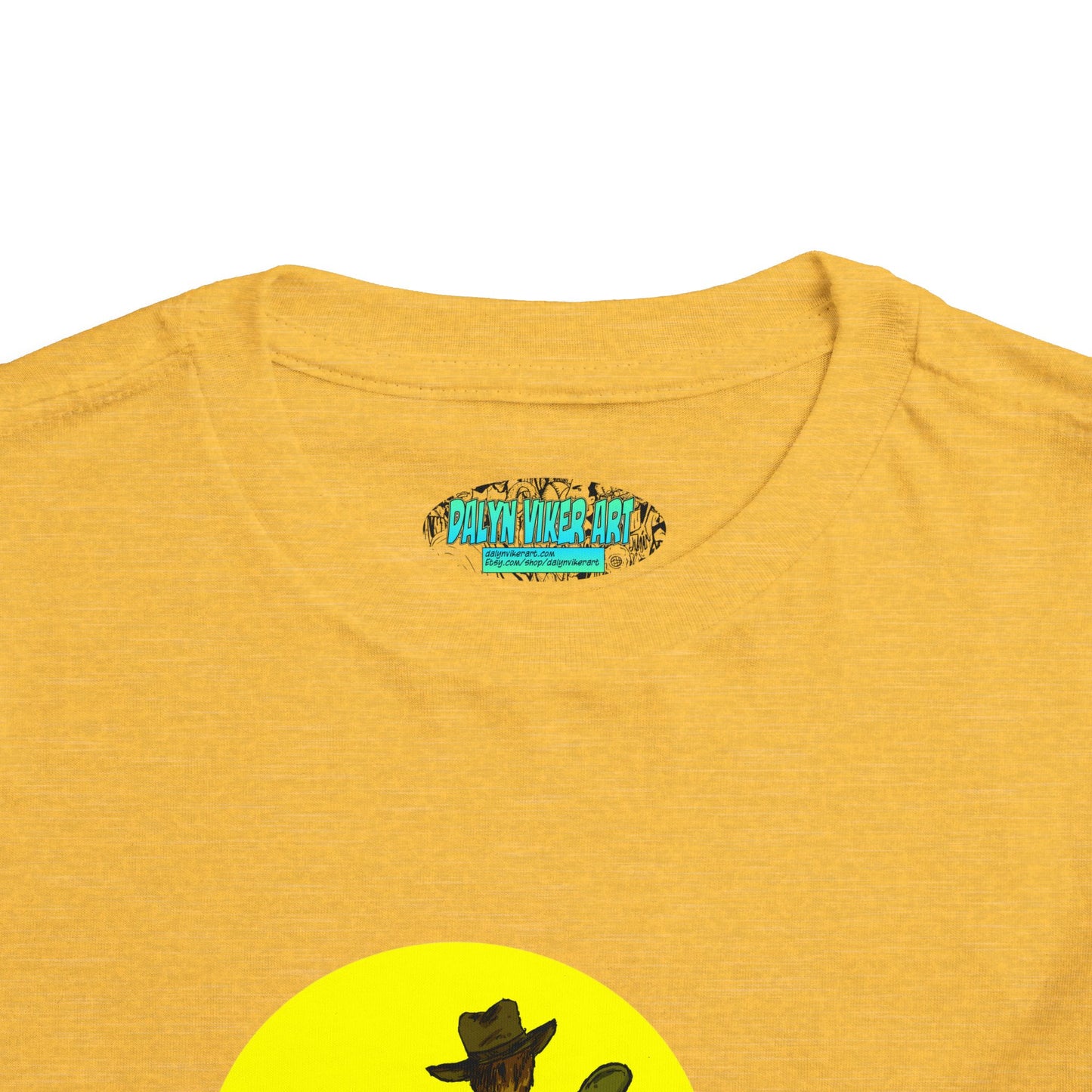 Toddler Tee — Colorful Cowboy Guitar Kids Shirt