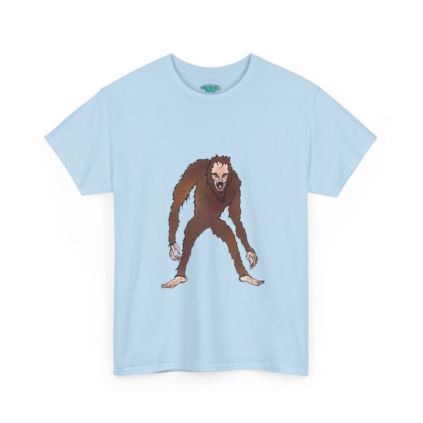 Bigfoot Sketch T‑Shirt — Retro Sasquatch Graphic Tee