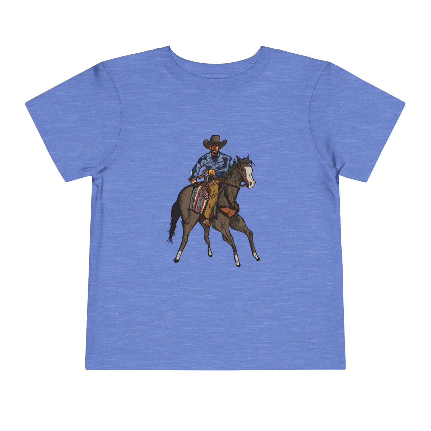 Cowboy on Horse Toddler Tee