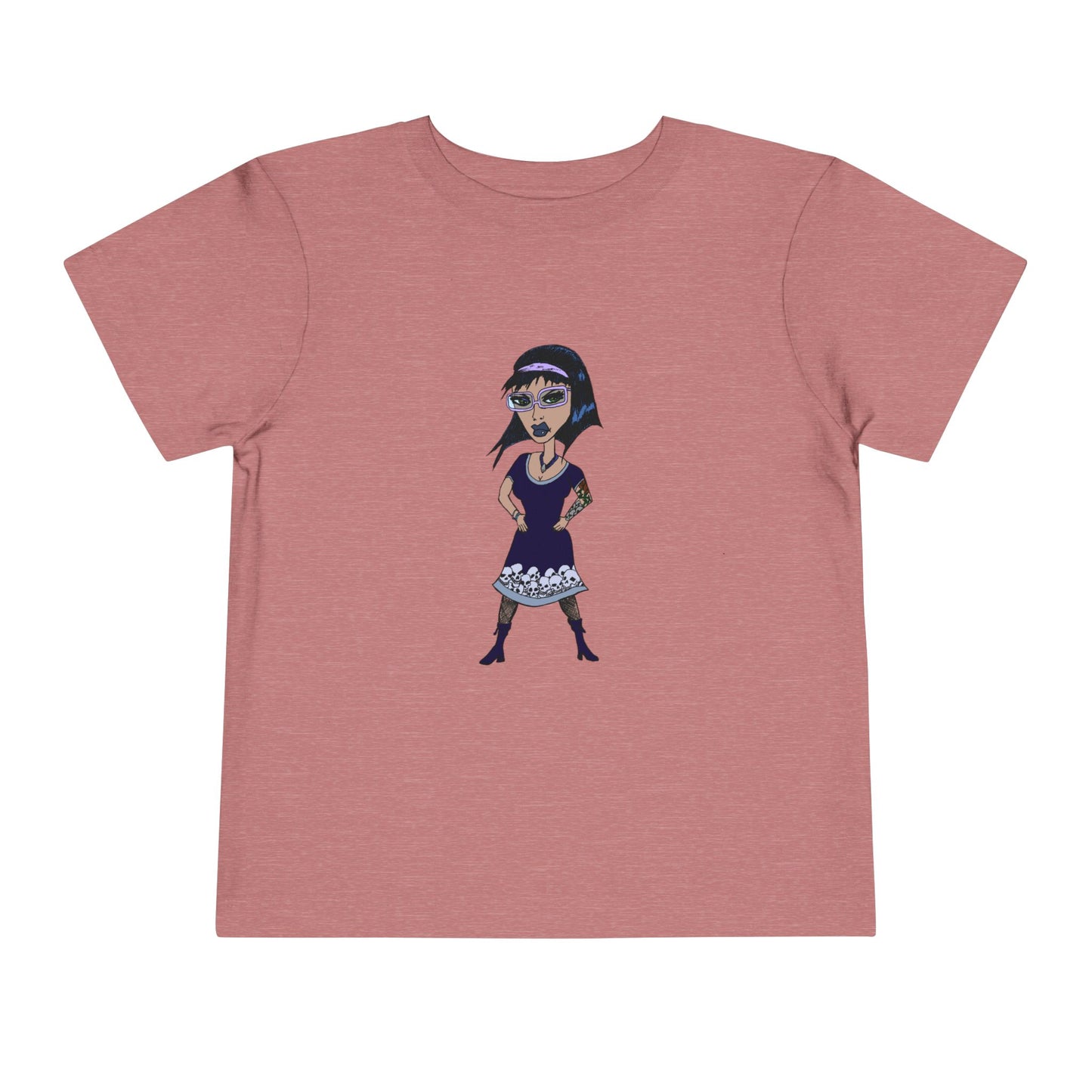 Goth Girl Toddler Tee